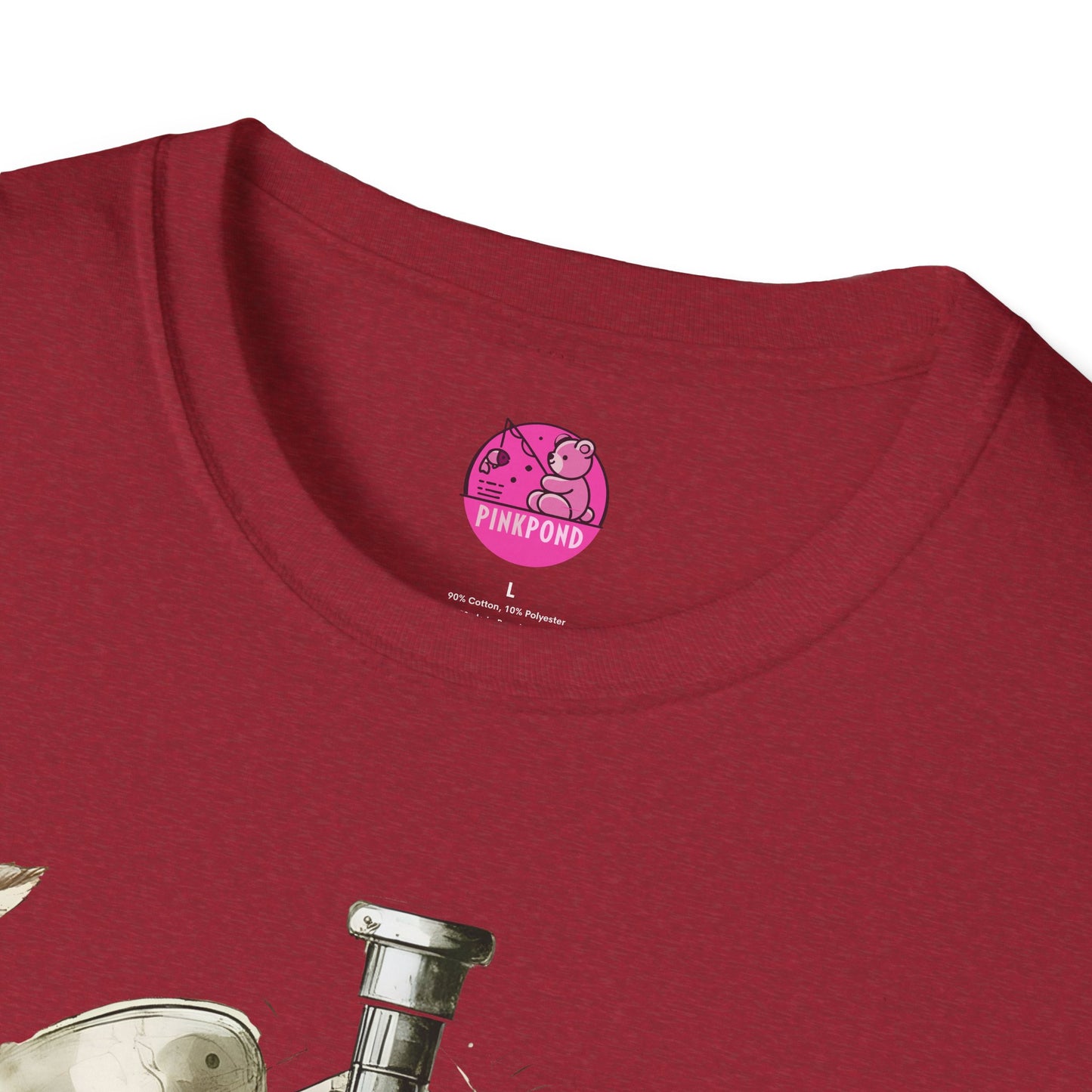 Steampunk T-Shirt 'Breathe In, Wind Up' PinkPond Tee