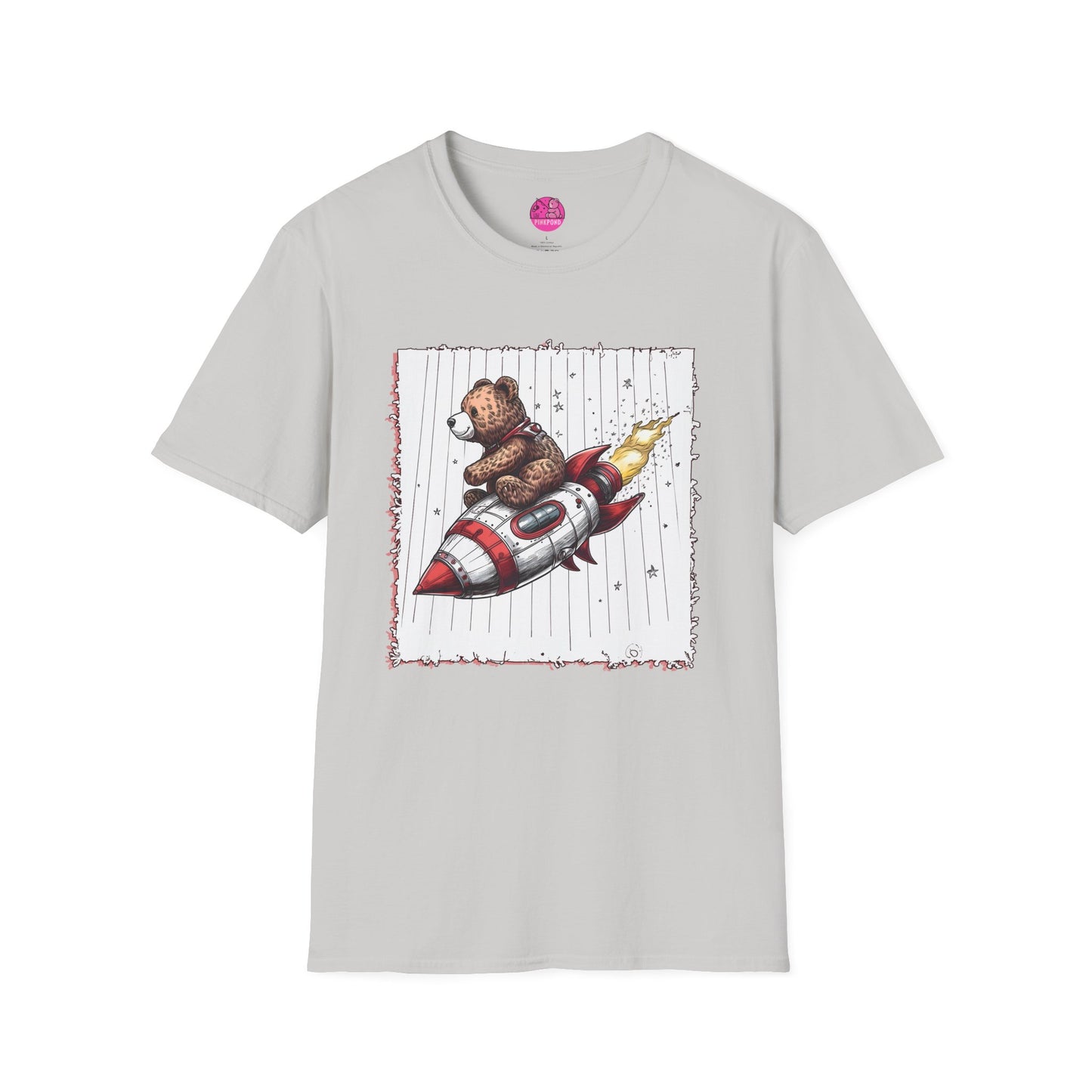 Teddy Bear Rocket Adventure T-Shirt