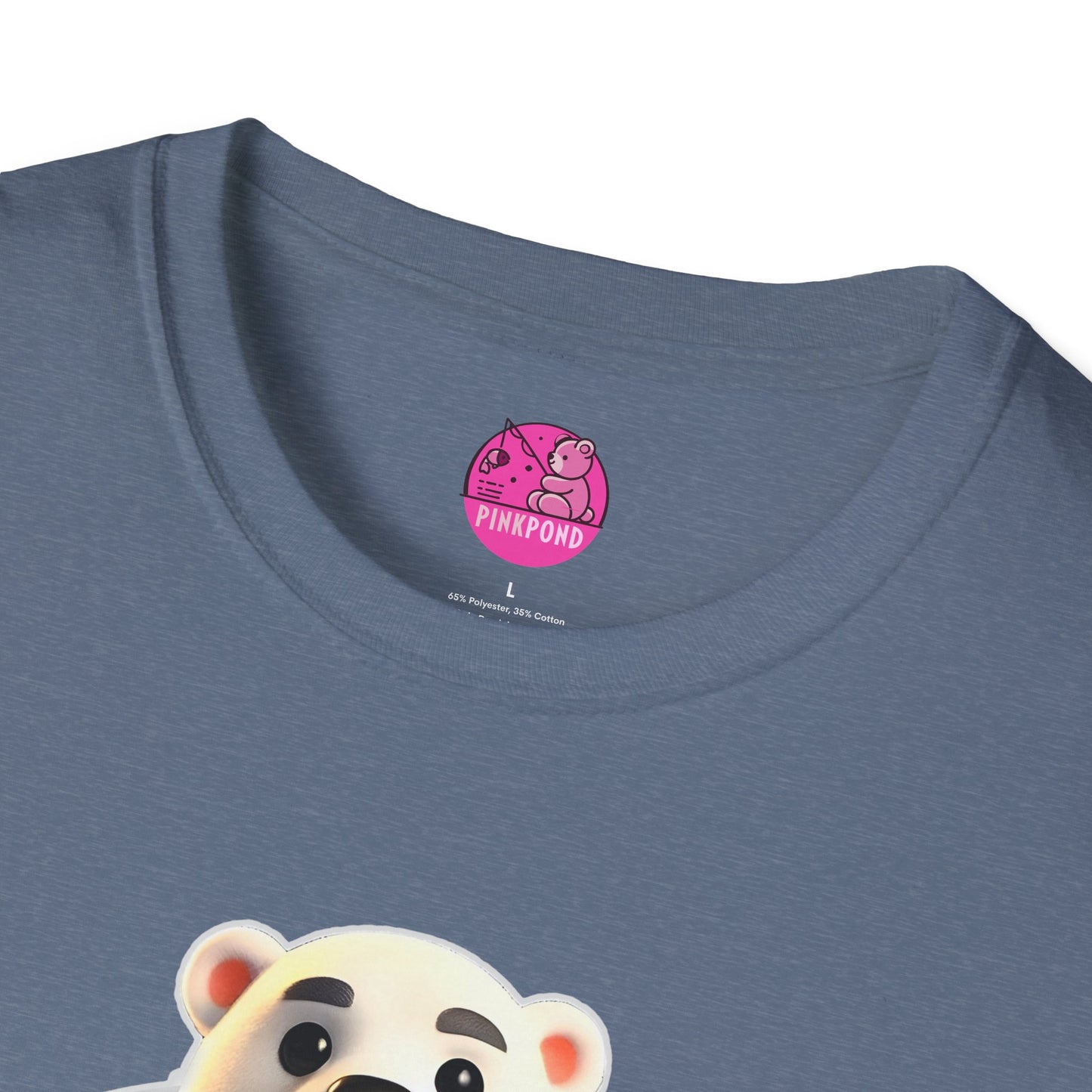 Masterful Polar Bear T-Shirt – Cool, Confident, Unbearably Stylish