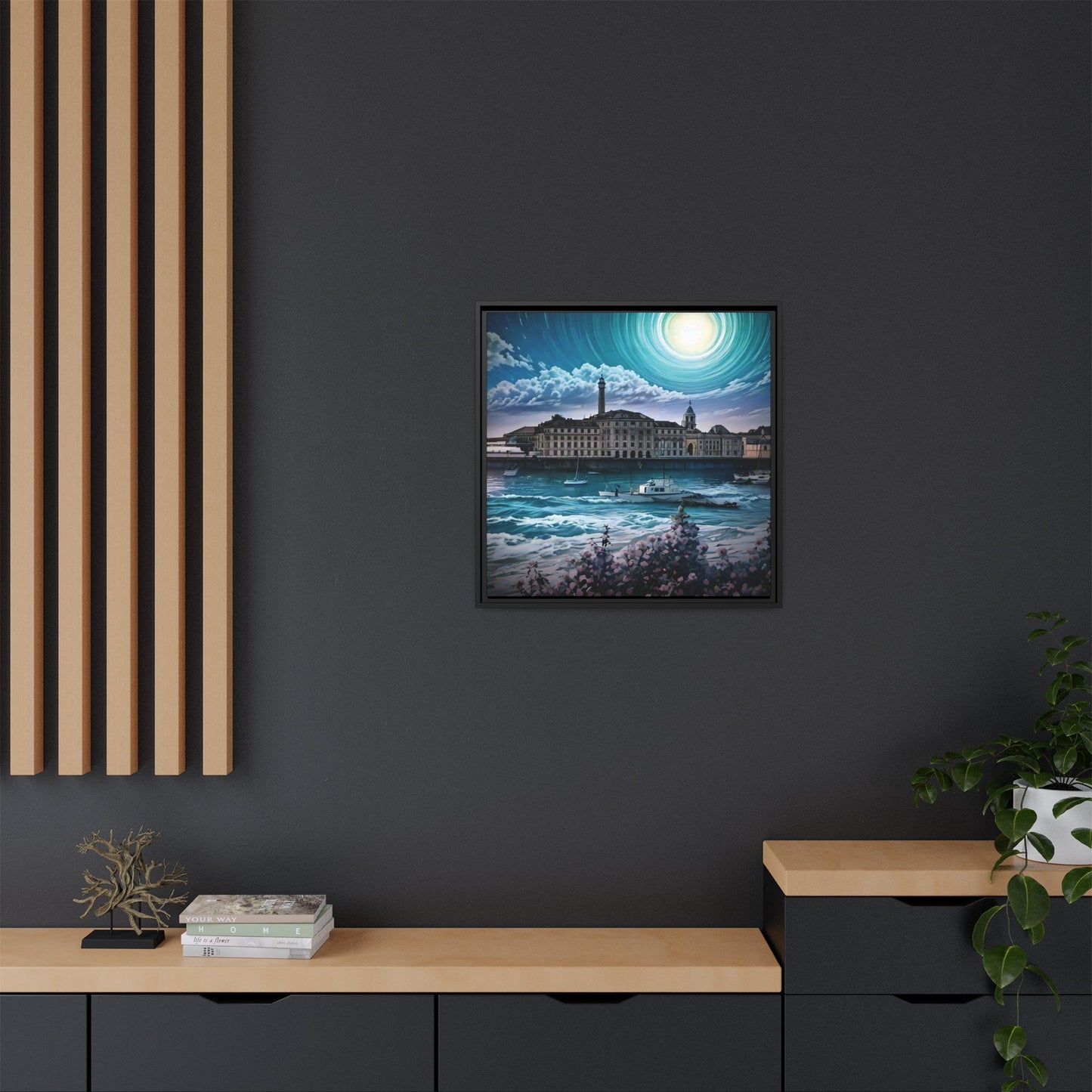 Tides of Time – Royal William Yard by Andrew McCarter - Canvas Print