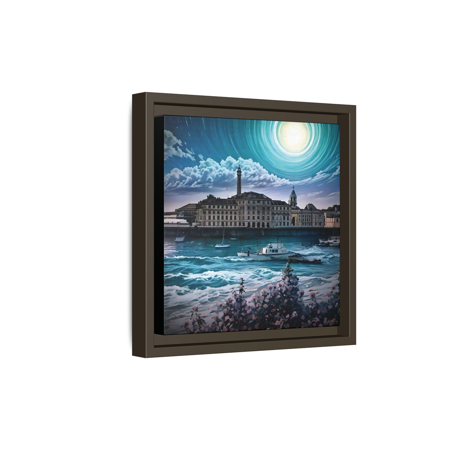 Tides of Time – Royal William Yard by Andrew McCarter - Canvas Print