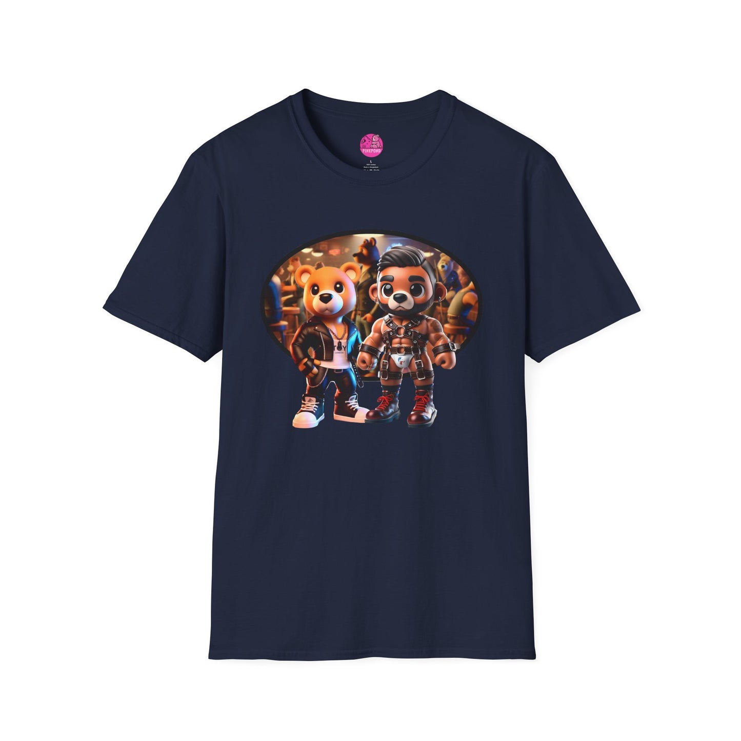 Unisex Graphic Tee - Bear Cubs on the Town LGBTQ+ Pride Shirt