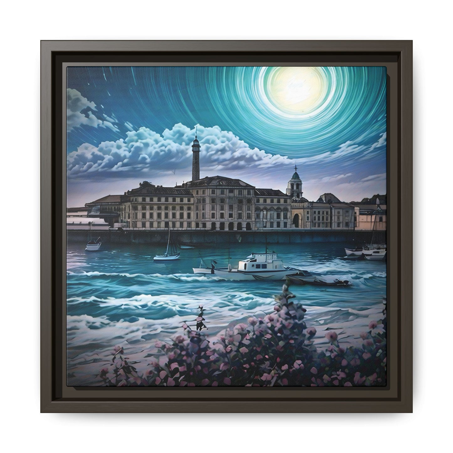 Tides of Time – Royal William Yard by Andrew McCarter - Canvas Print