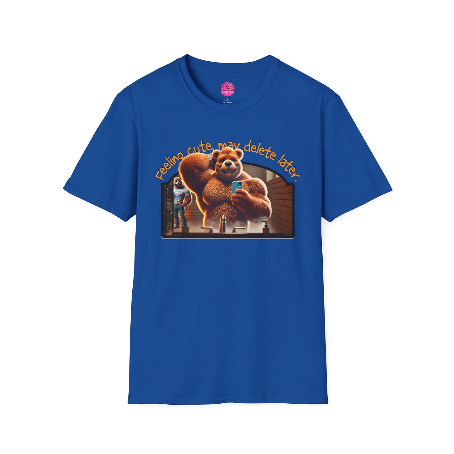 Feeling Cute Bear Selfie T-Shirt