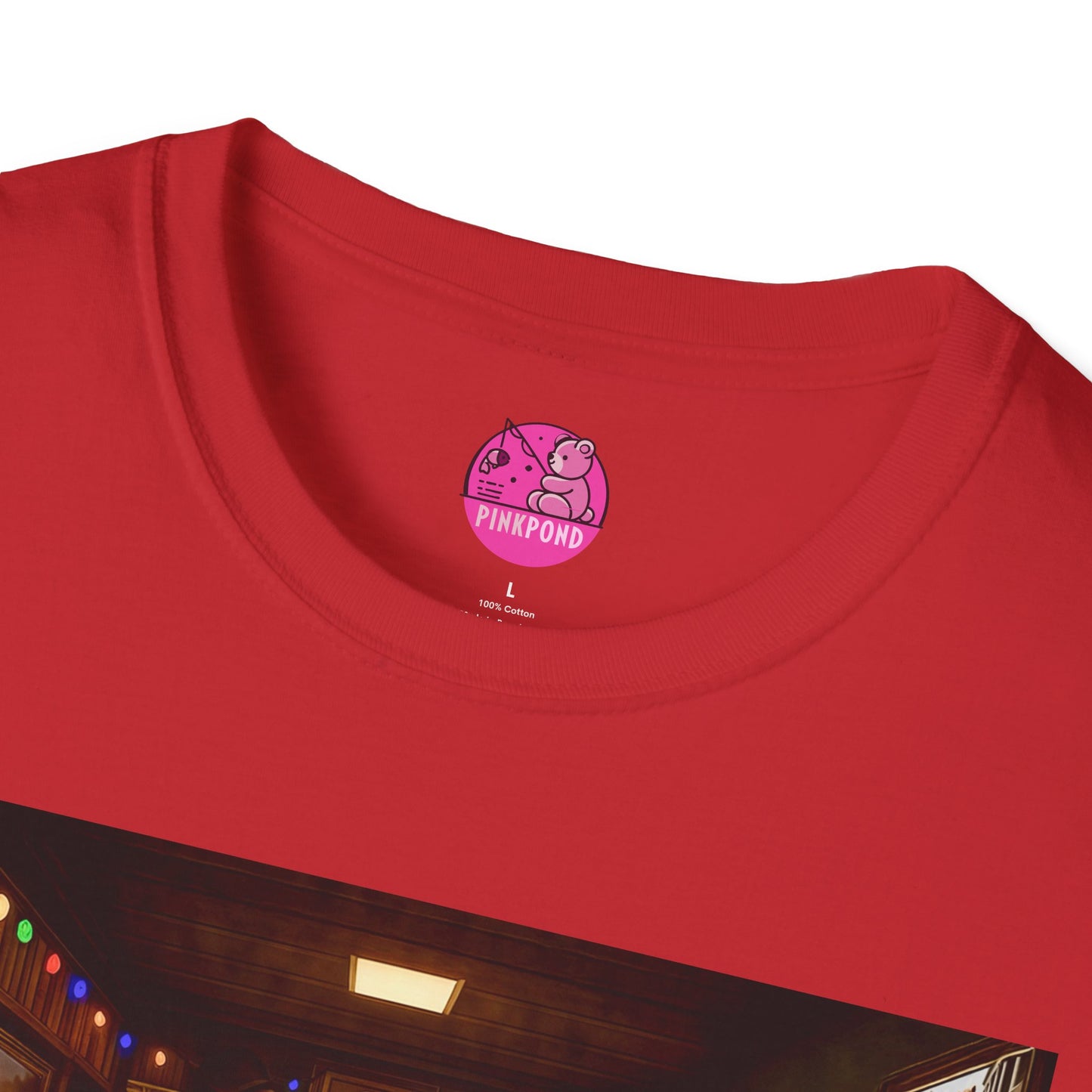 Vintage Bookstore Bear T-Shirt