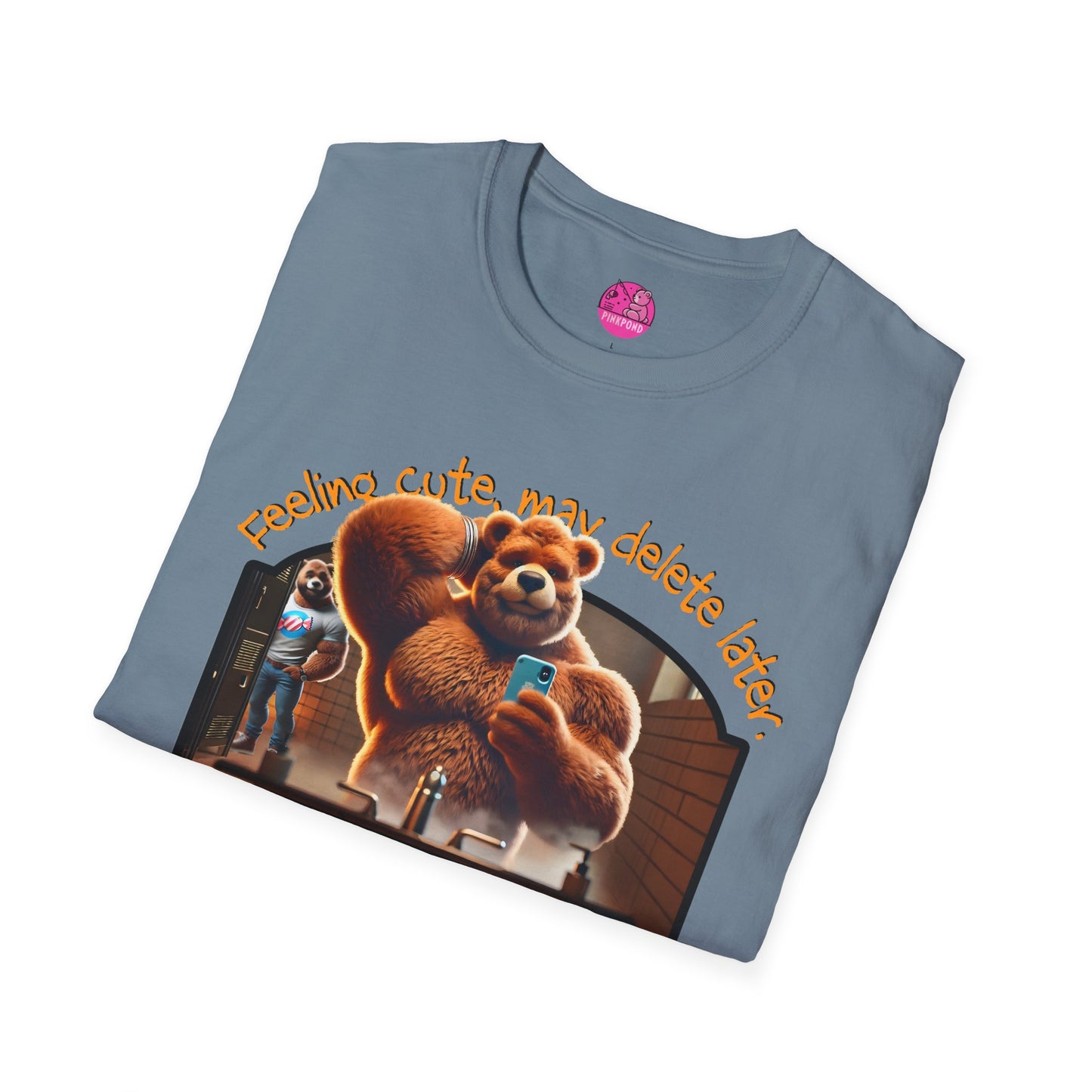 Feeling Cute Bear Selfie T-Shirt
