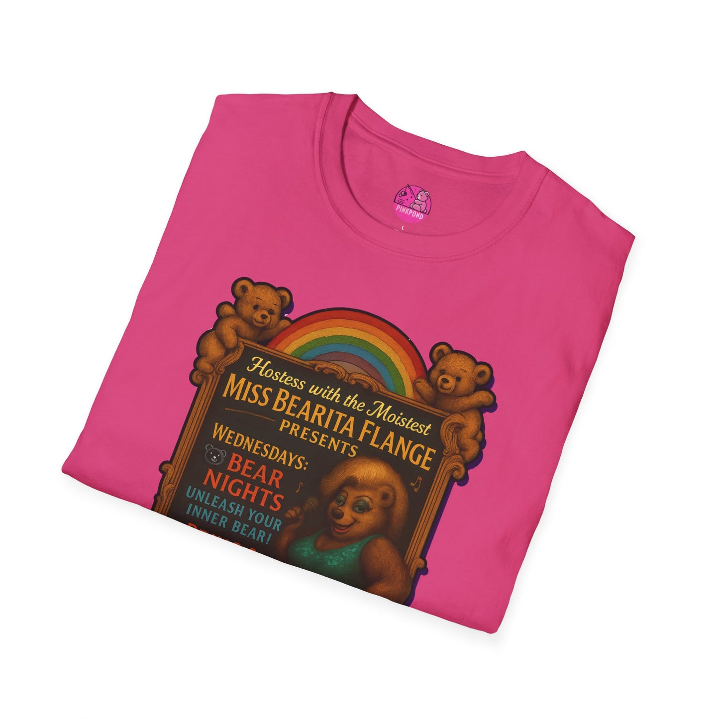 Bearita Flange Presents - camp drag bear tee