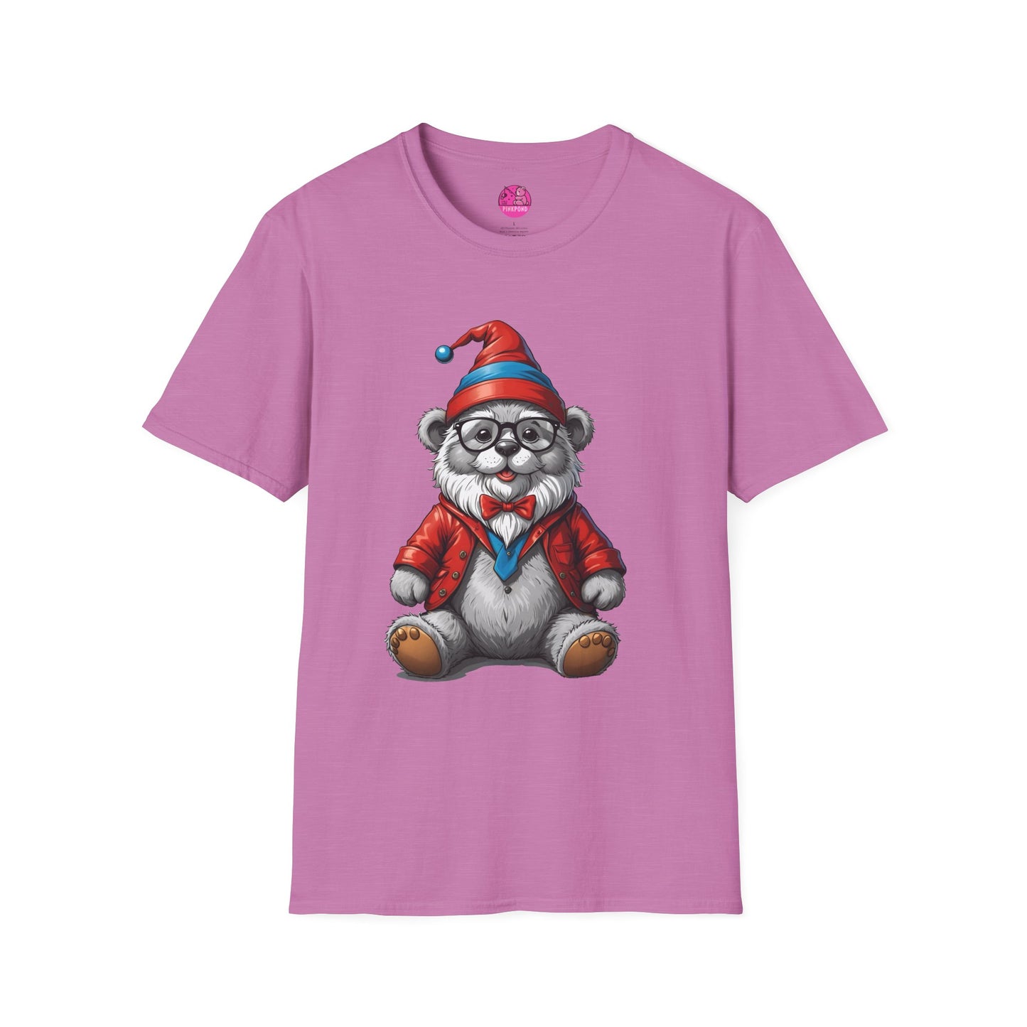 Bear Gnome Unisex T-Shirt - Fun Swiss Gnome Design for Bear Fans