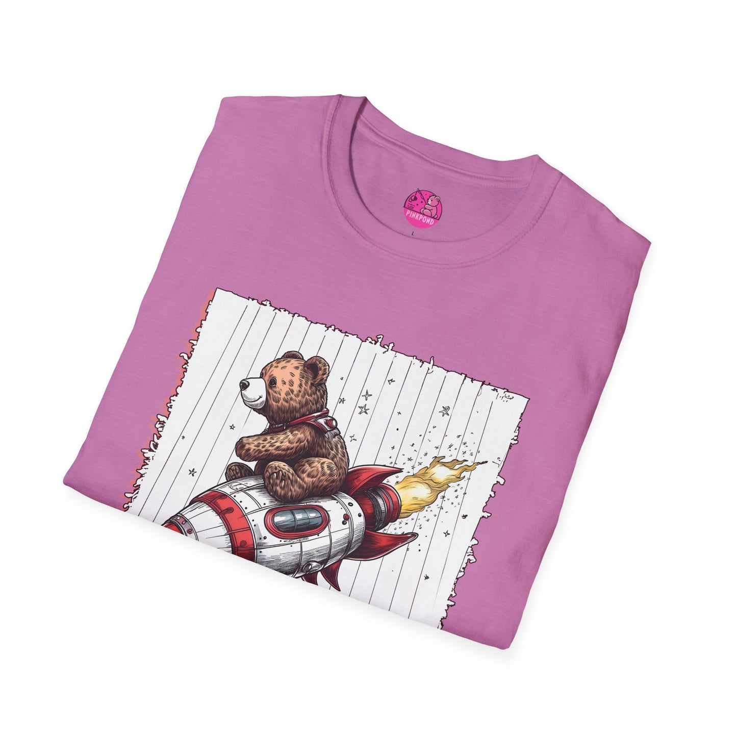 Teddy Bear Rocket Adventure T-Shirt