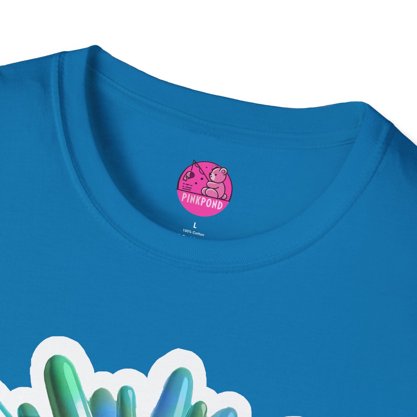 Marky the Shark Tee - Dive into fun - Unisex Softstyle T-Shirt for Ocean lovers