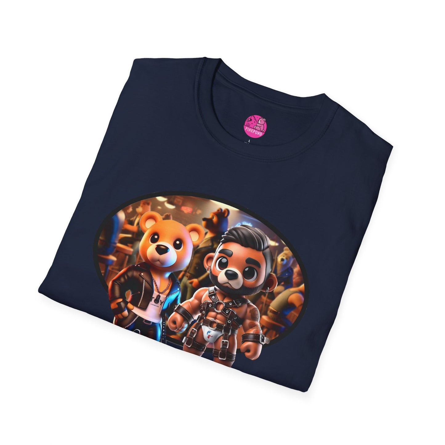 Unisex Graphic Tee - Bear Cubs on the Town LGBTQ+ Pride Shirt