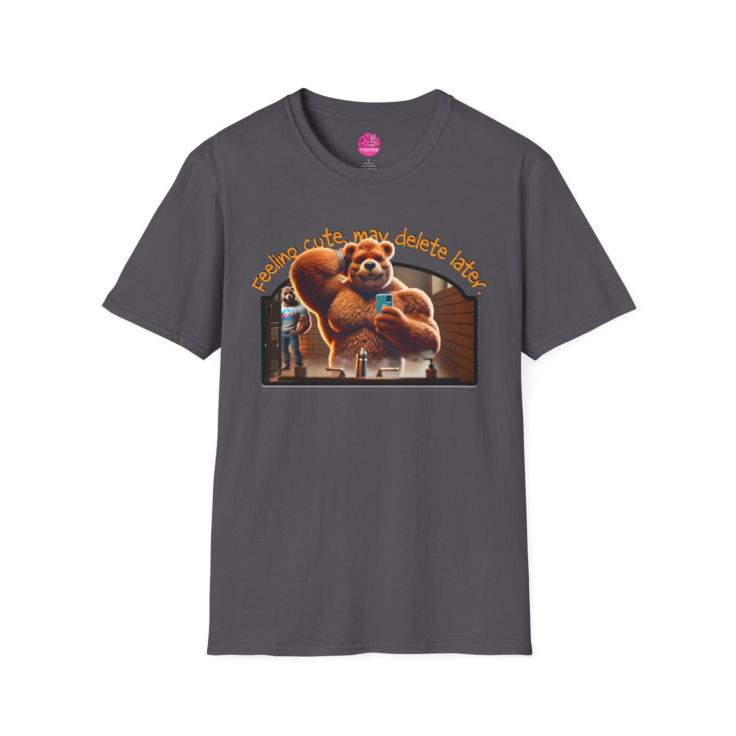 Feeling Cute Bear Selfie T-Shirt