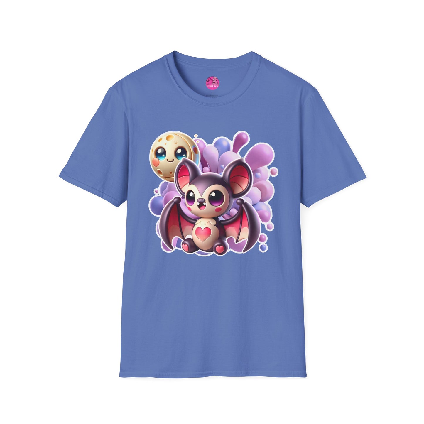 Viktor the Vampire Bat T-Shirt - Cute & Spooky Unisex Tee for Halloween Lovers