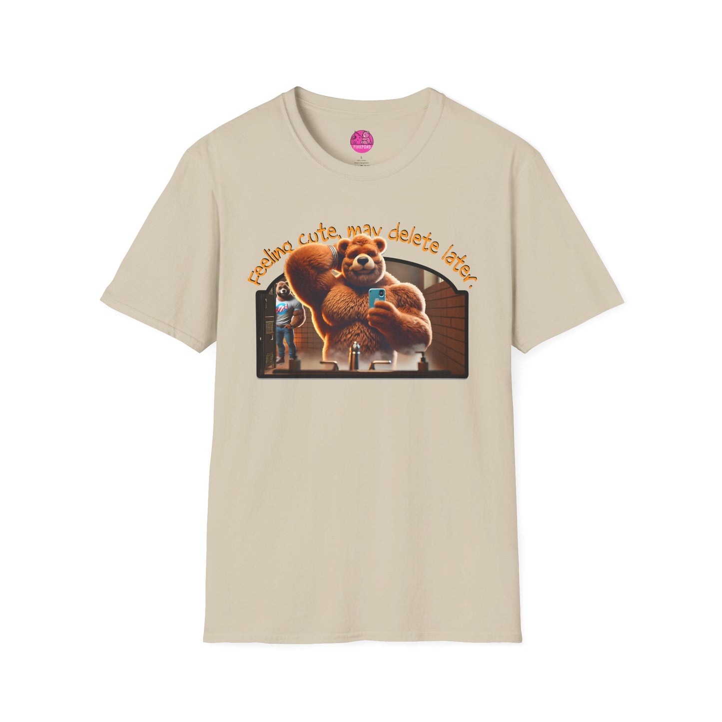 Feeling Cute Bear Selfie T-Shirt