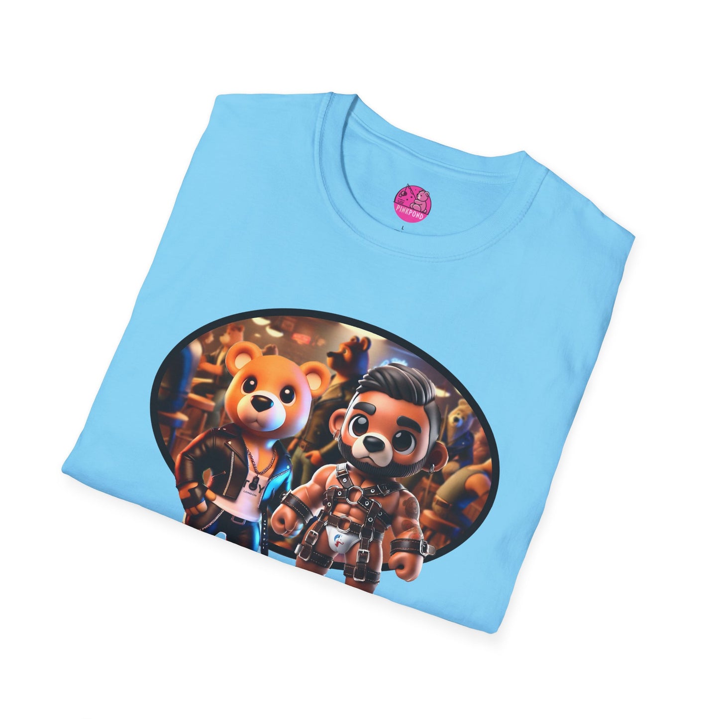 Unisex Graphic Tee - Bear Cubs on the Town LGBTQ+ Pride Shirt