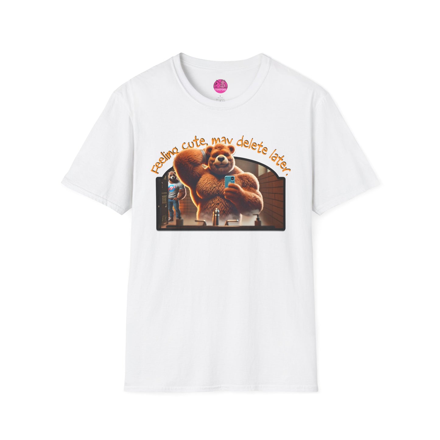 Feeling Cute Bear Selfie T-Shirt