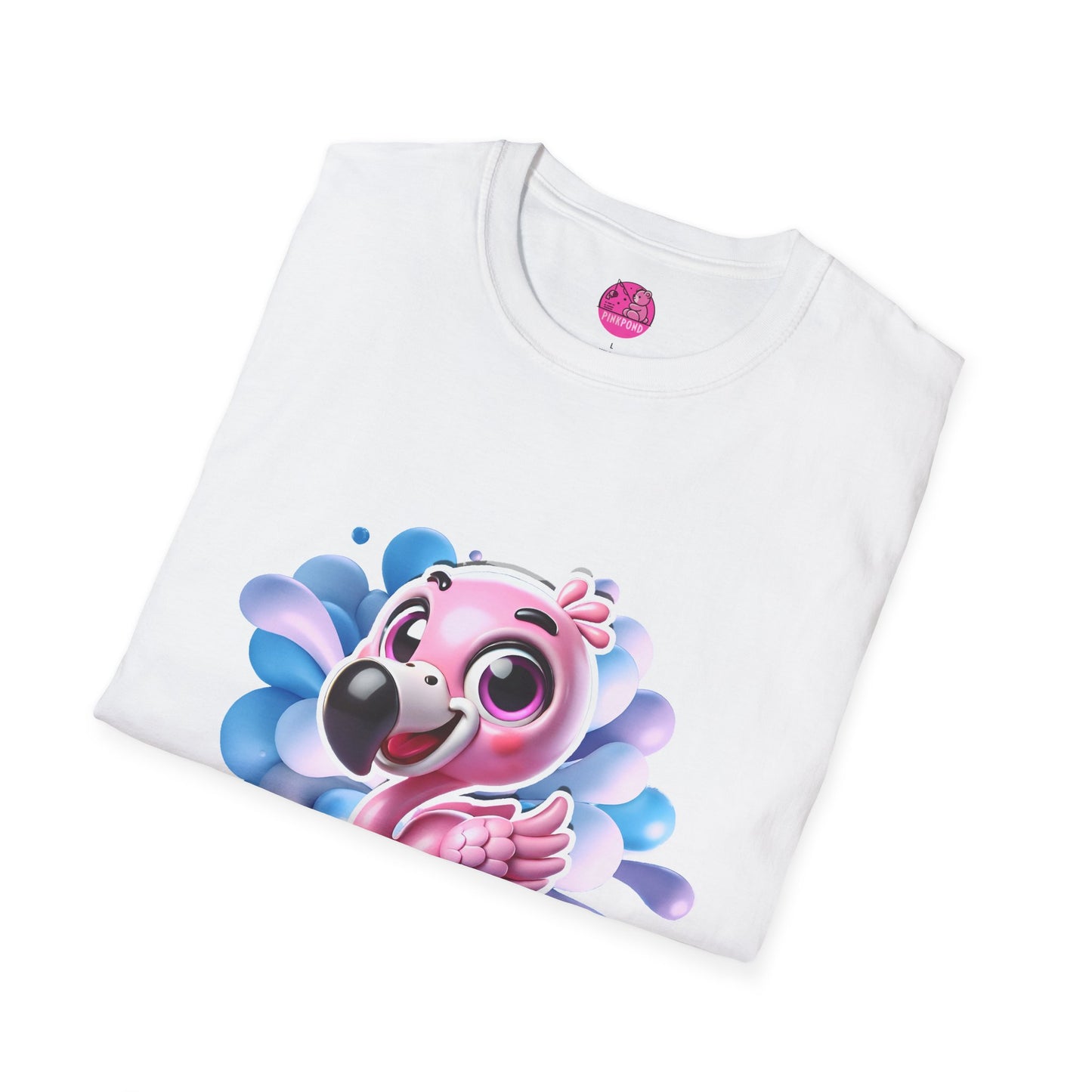 Fun and Colourful Fernando the Flamingo Unisex T-shirt