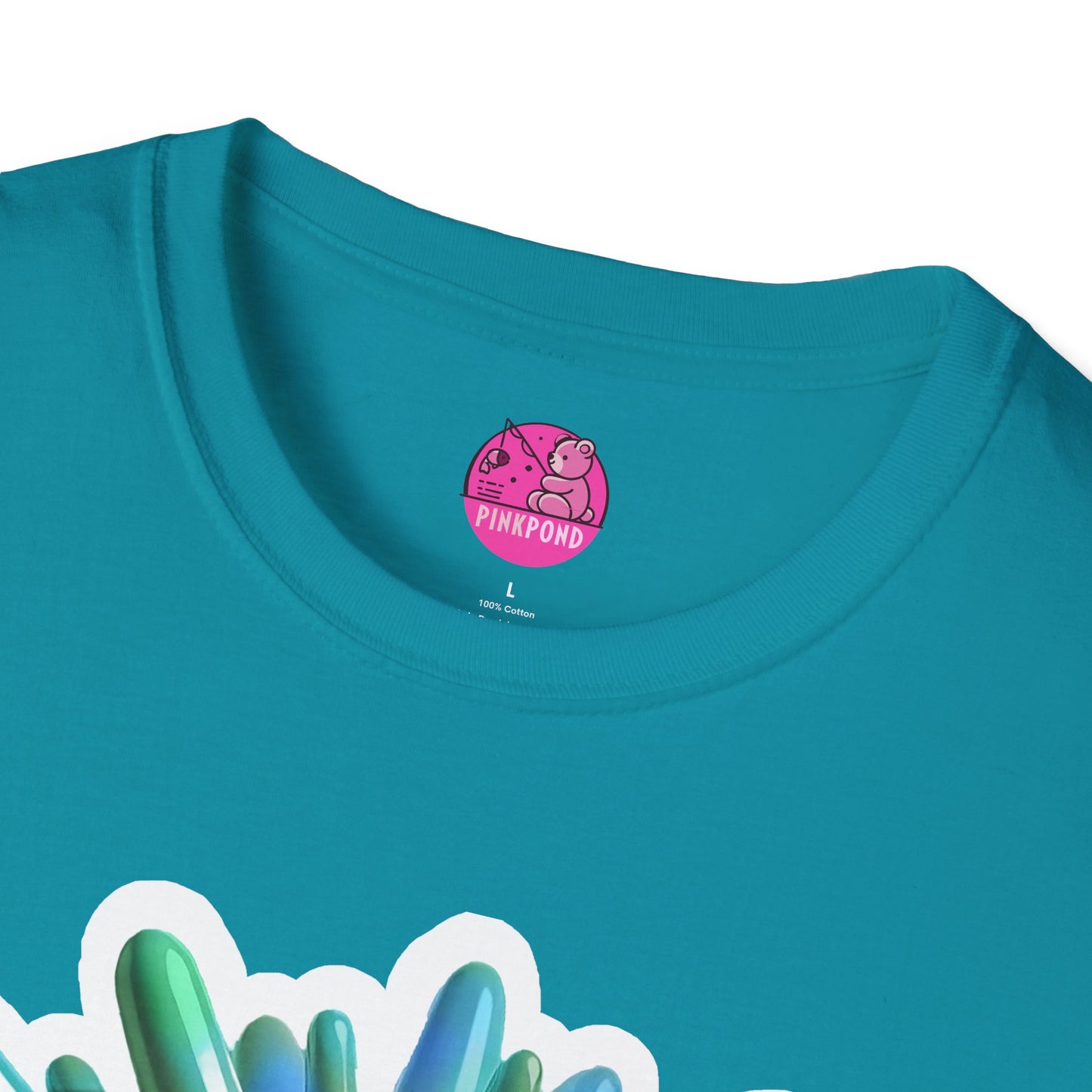 Marky the Shark Tee - Dive into fun - Unisex Softstyle T-Shirt for Ocean lovers