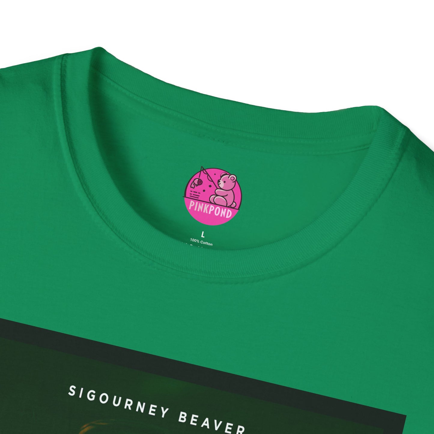 Xeno -Green Alien Parody Sci-Fi T-Shirt Featuring Sigourney Beaver