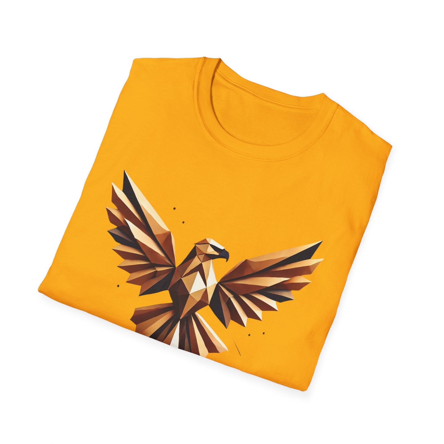 Phoenix Rise Unisex Softstyle T-Shirt - Bold Graphic Tee for Nature Lovers
