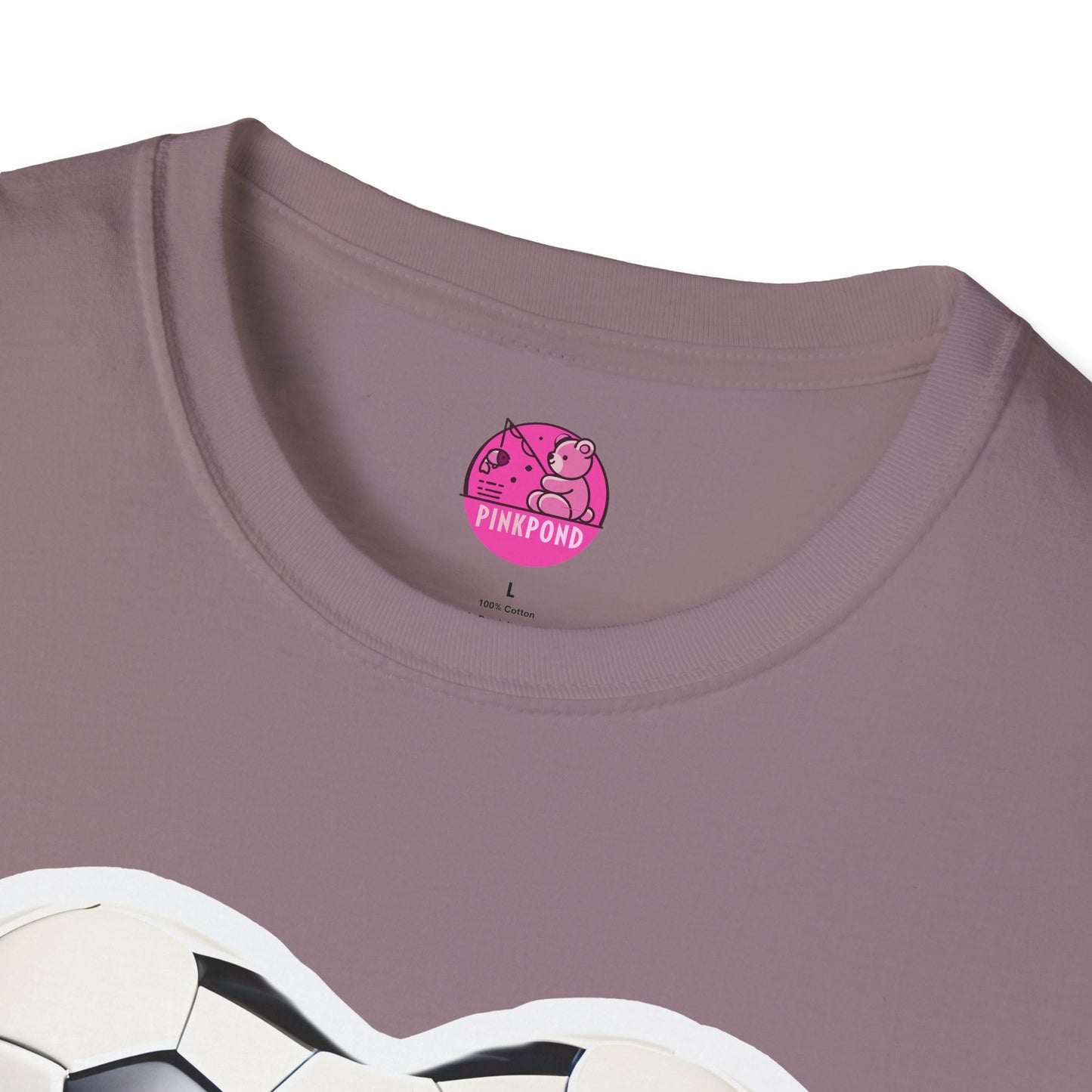Football Heart Unisex T-Shirt - Love Life Design,