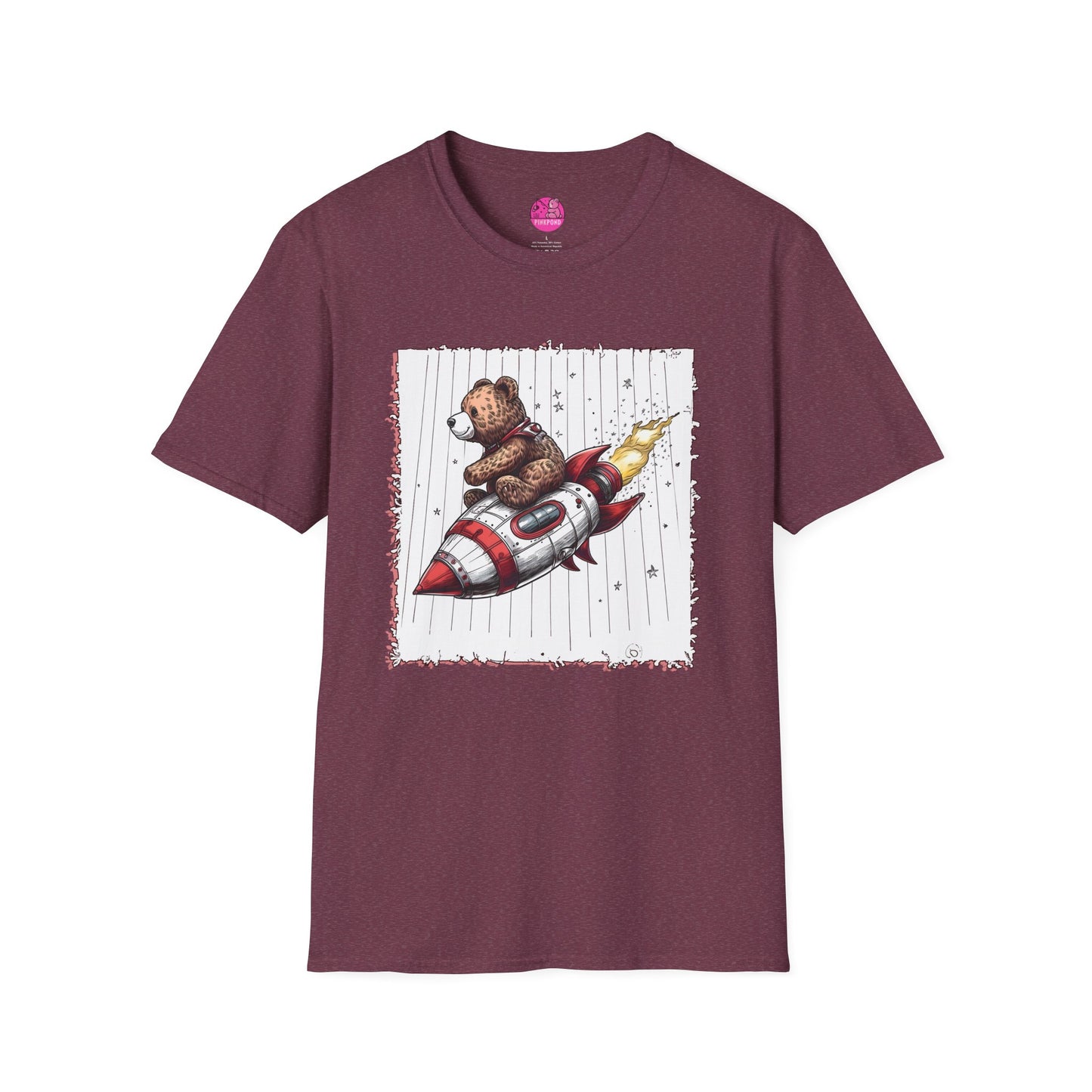 Teddy Bear Rocket Adventure T-Shirt