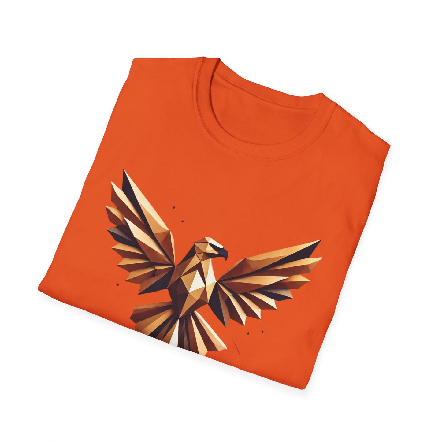 Phoenix Rise Unisex Softstyle T-Shirt - Bold Graphic Tee for Nature Lovers