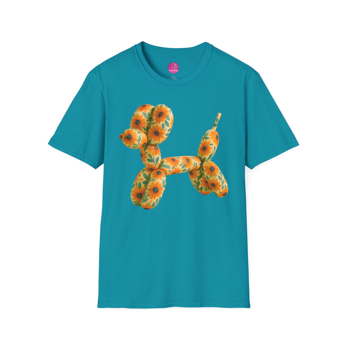 Sunflower Balloon Dog T-Shirt