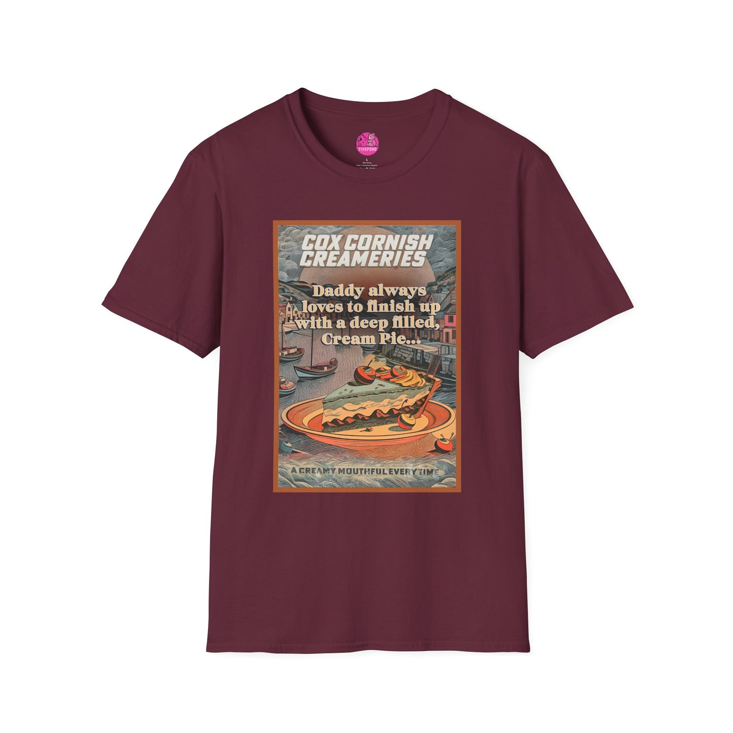 Saucy Vintage Cream Pie T-Shirt