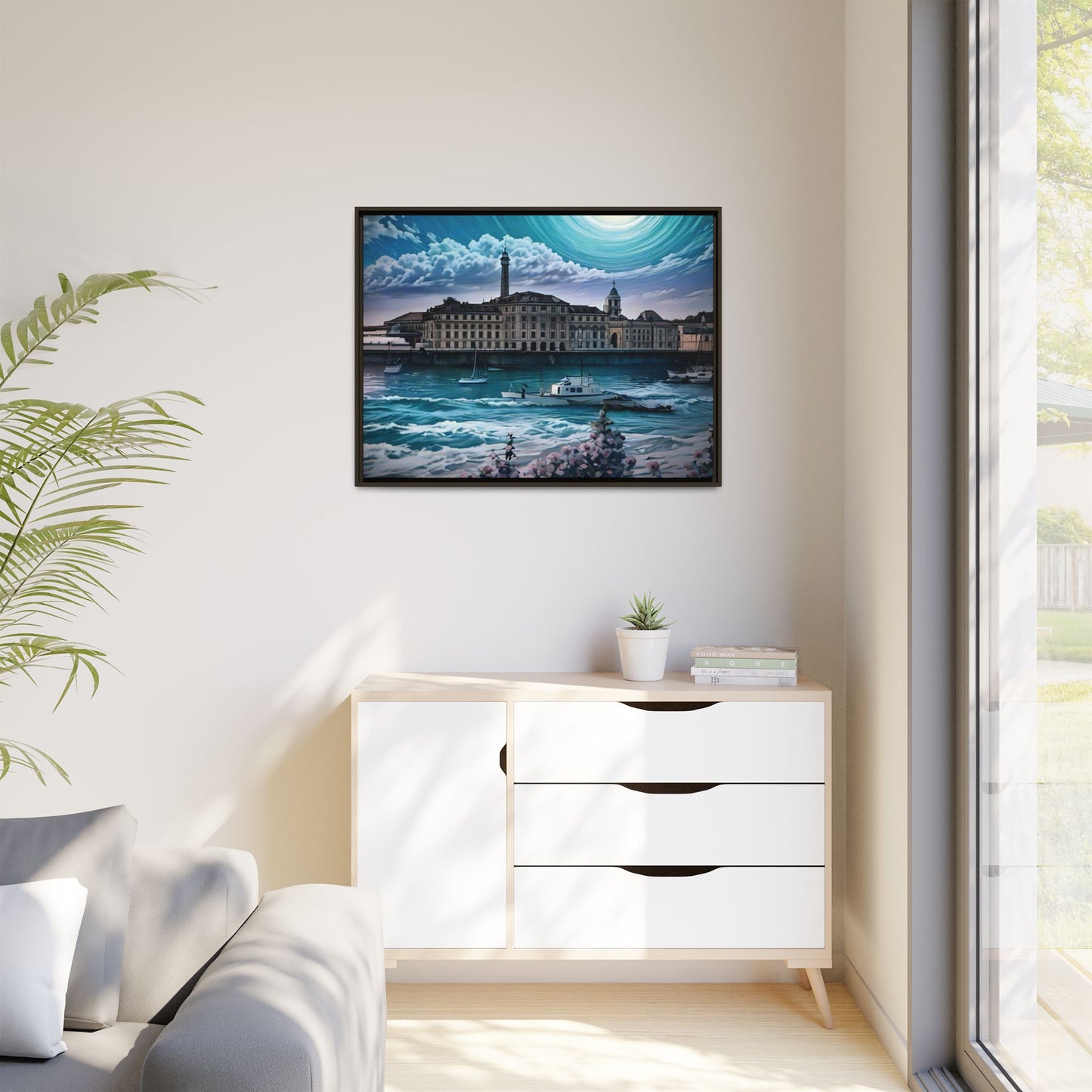 Tides of Time – Royal William Yard by Andrew McCarter - Canvas Print