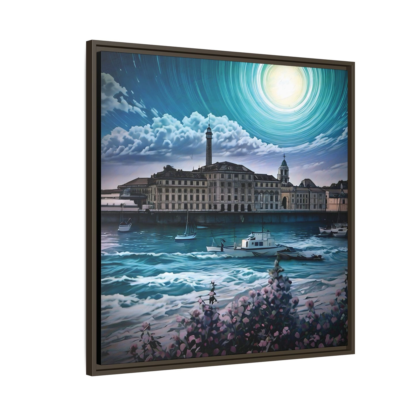 Tides of Time – Royal William Yard by Andrew McCarter - Canvas Print