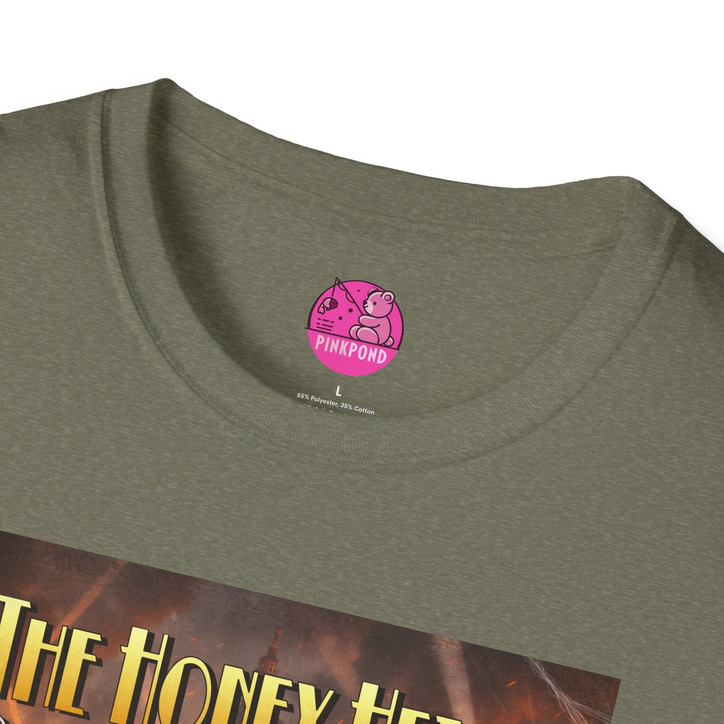 Unisex Tee - The Honey Heist: Operation Black Paw Noir Bear Detective Squad Shirt