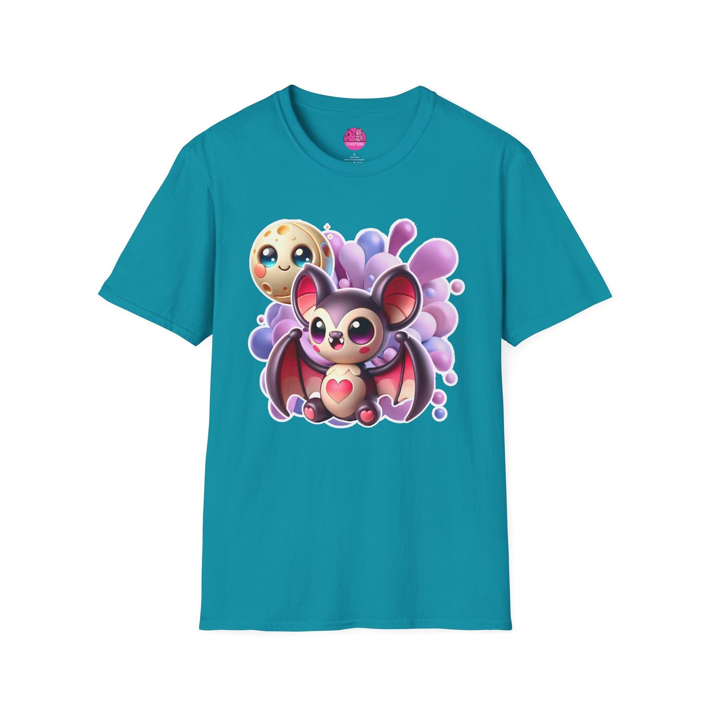 Viktor the Vampire Bat T-Shirt - Cute & Spooky Unisex Tee for Halloween Lovers