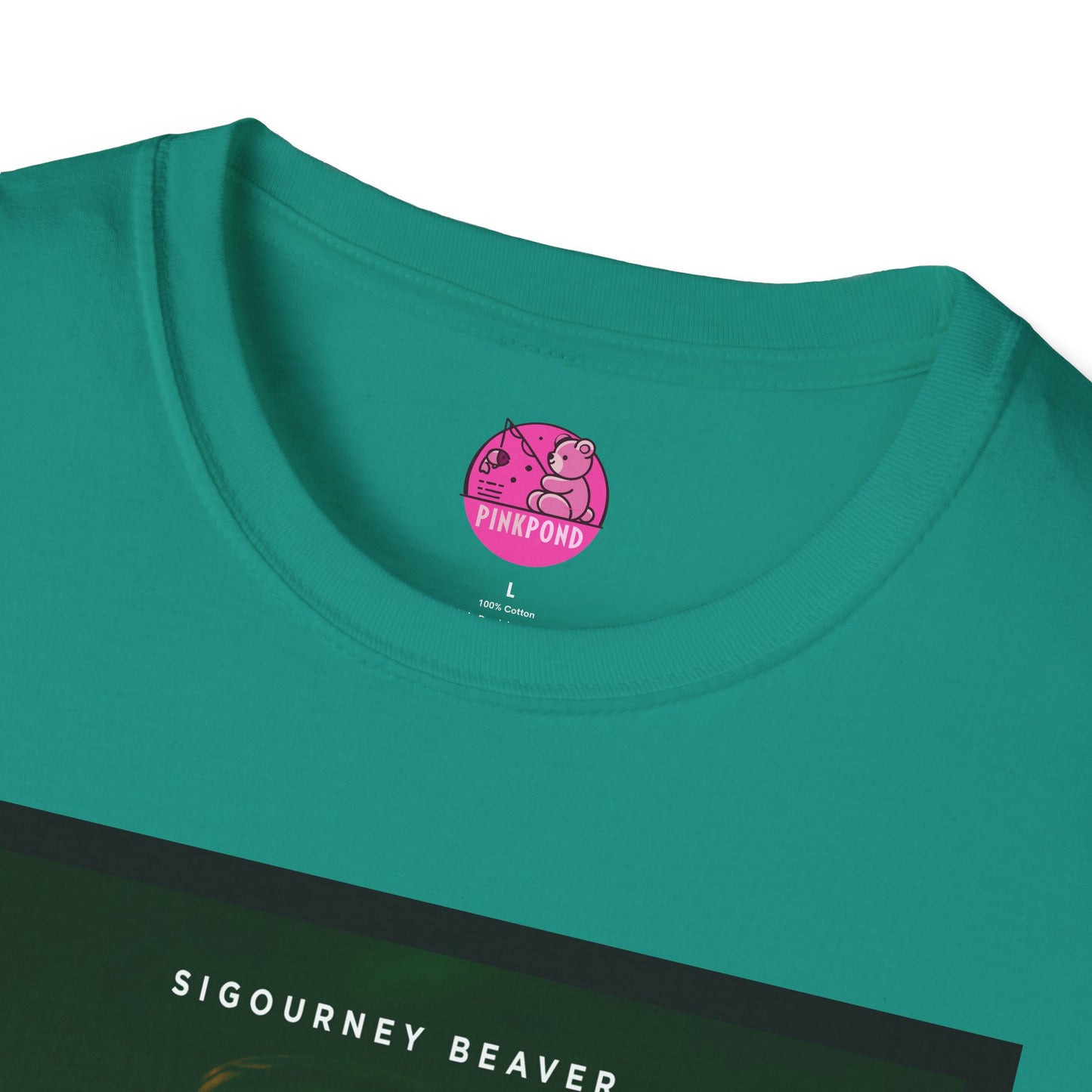 Xeno -Green Alien Parody Sci-Fi T-Shirt Featuring Sigourney Beaver
