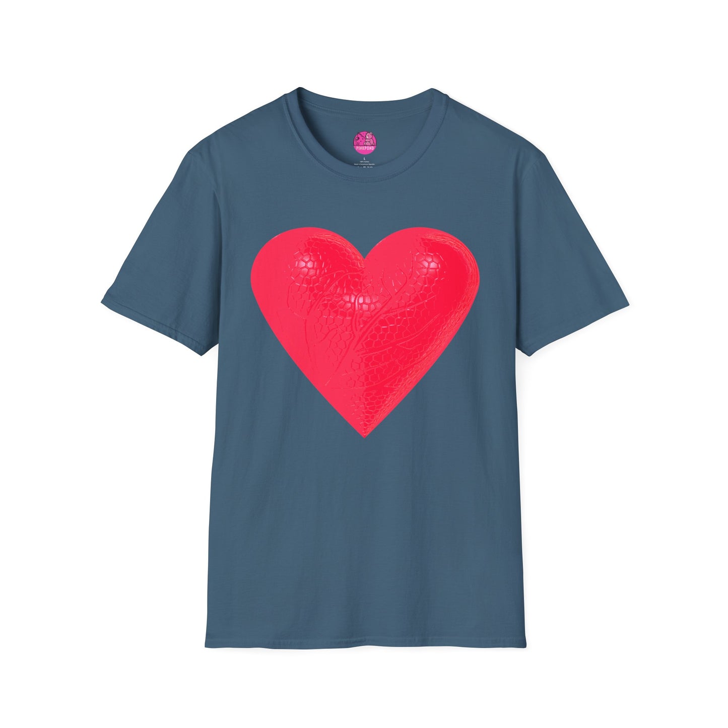 Heart Texture T-Shirt