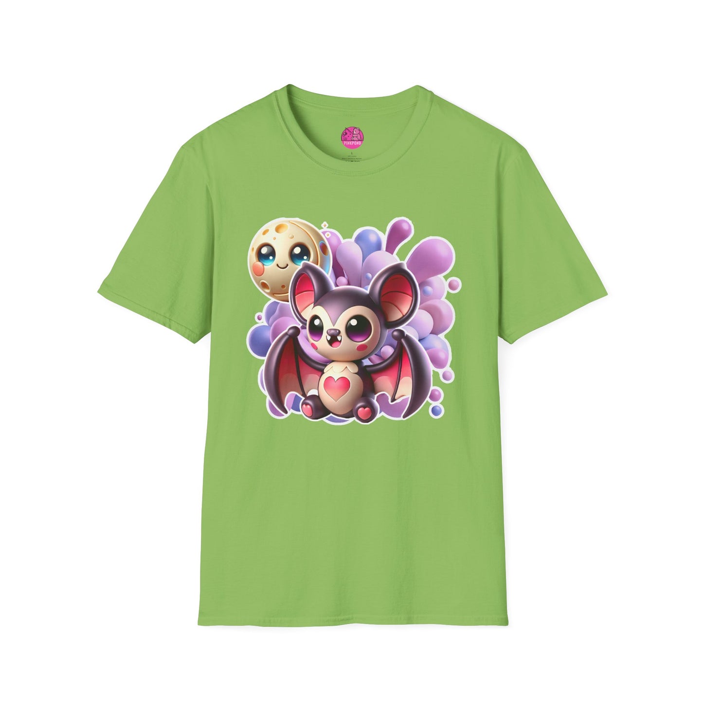 Viktor the Vampire Bat T-Shirt - Cute & Spooky Unisex Tee for Halloween Lovers