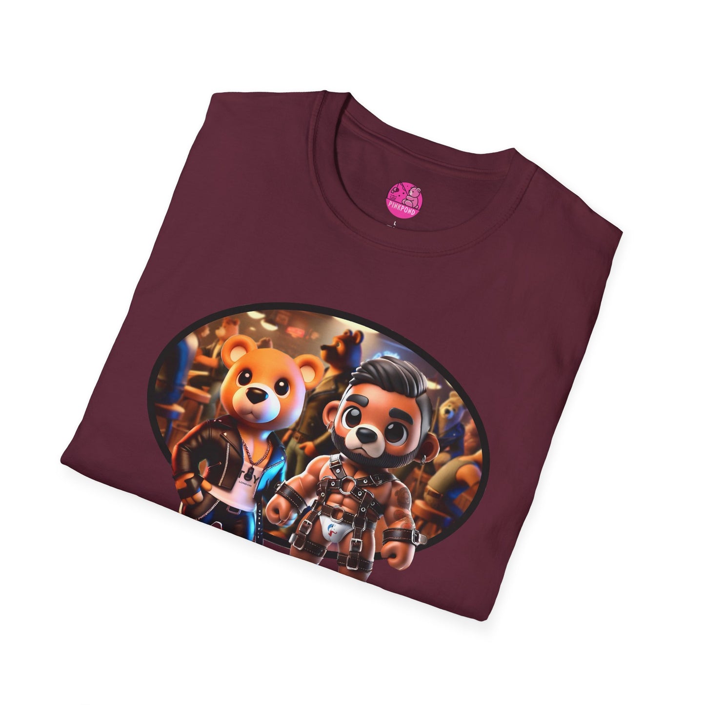 Unisex Graphic Tee - Bear Cubs on the Town LGBTQ+ Pride Shirt