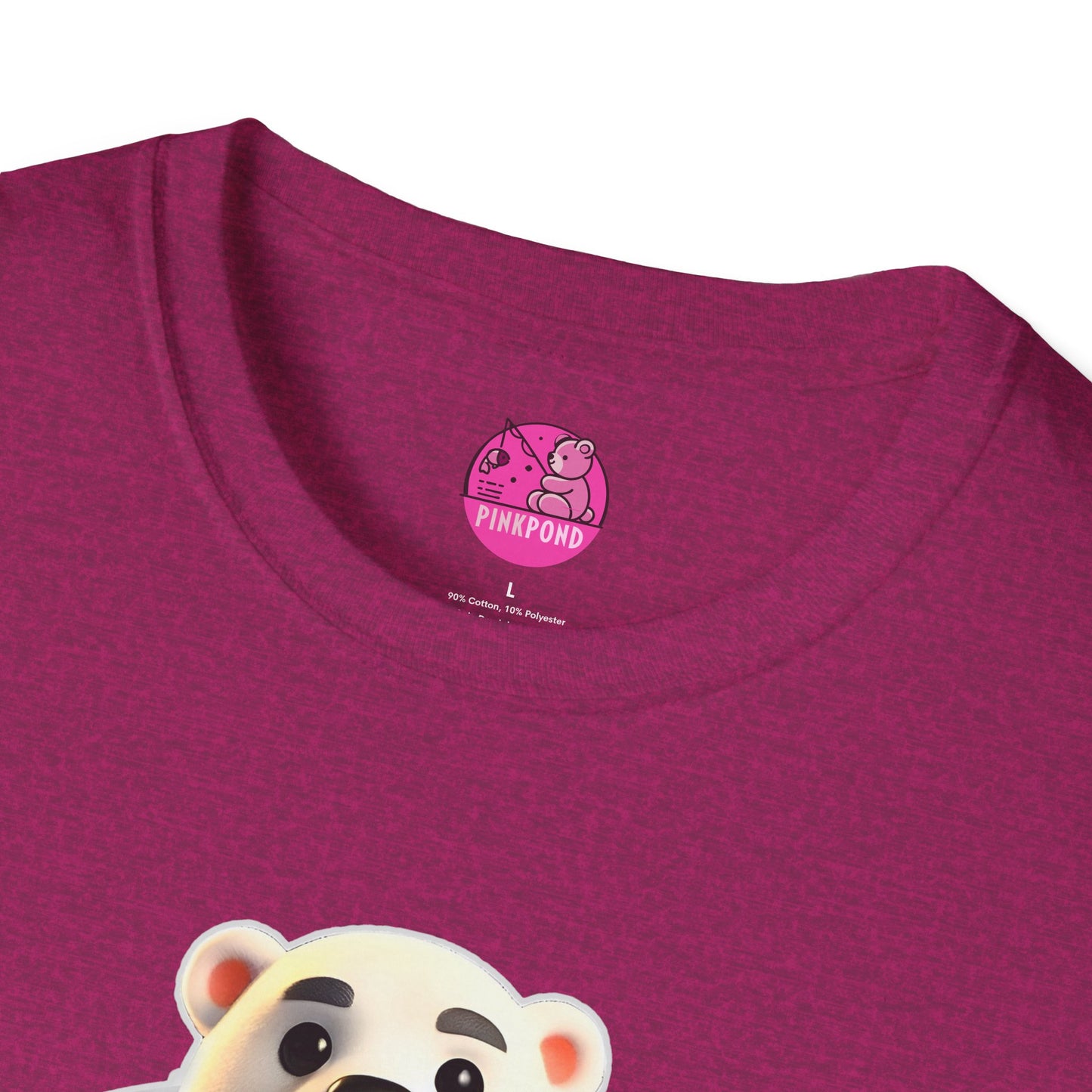 Masterful Polar Bear T-Shirt – Cool, Confident, Unbearably Stylish