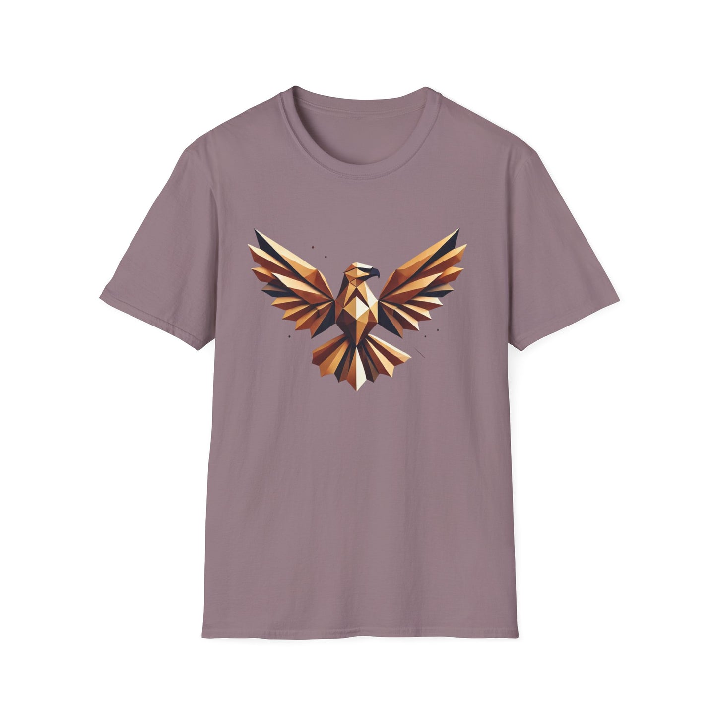 Phoenix Rise Unisex Softstyle T-Shirt - Bold Graphic Tee for Nature Lovers