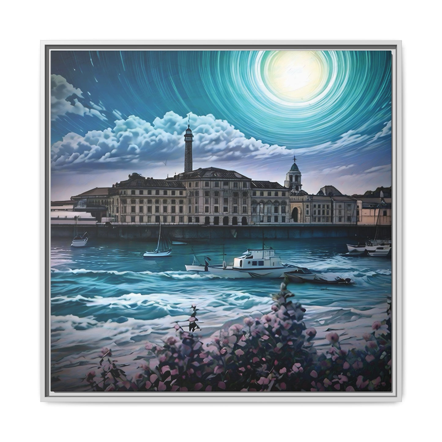 Tides of Time – Royal William Yard by Andrew McCarter - Canvas Print