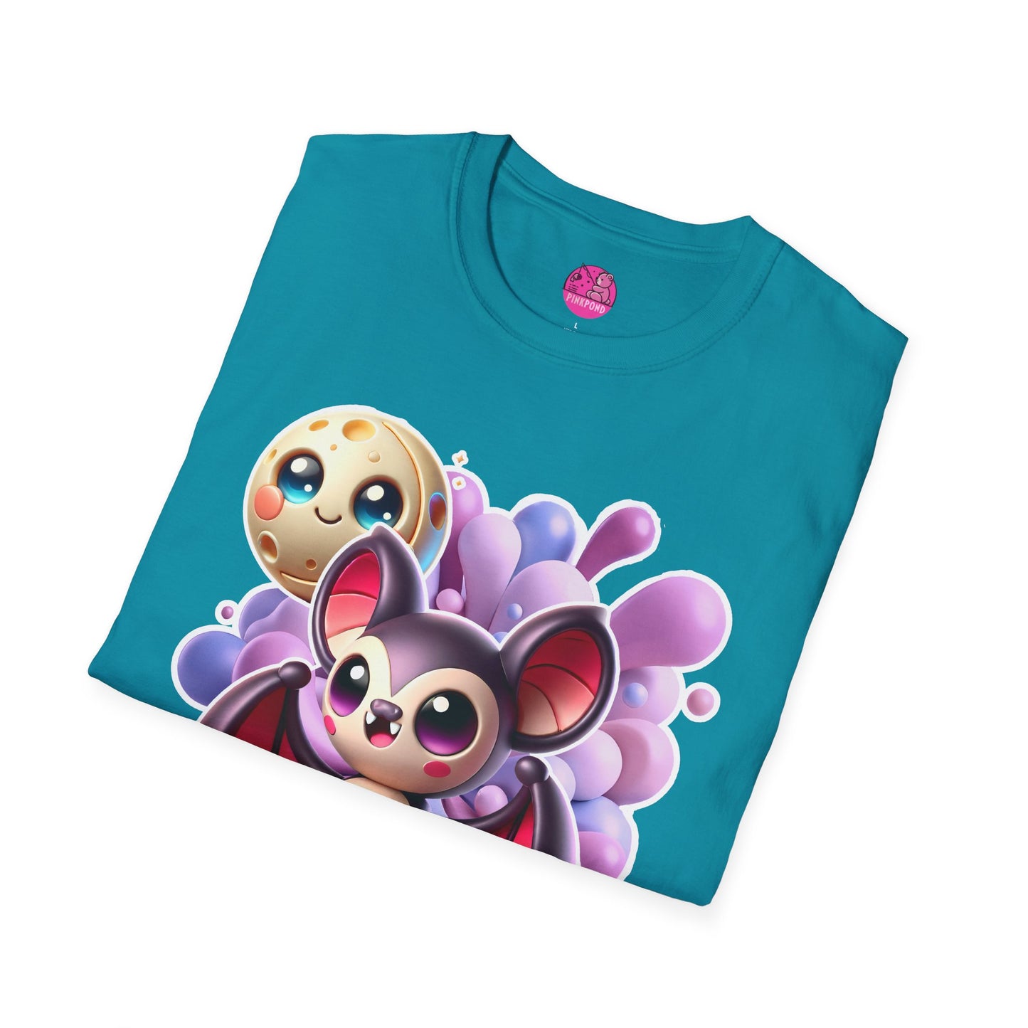 Viktor the Vampire Bat T-Shirt - Cute & Spooky Unisex Tee for Halloween Lovers
