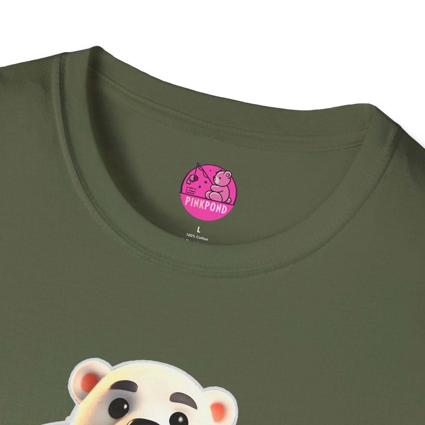 Masterful Polar Bear T-Shirt – Cool, Confident, Unbearably Stylish