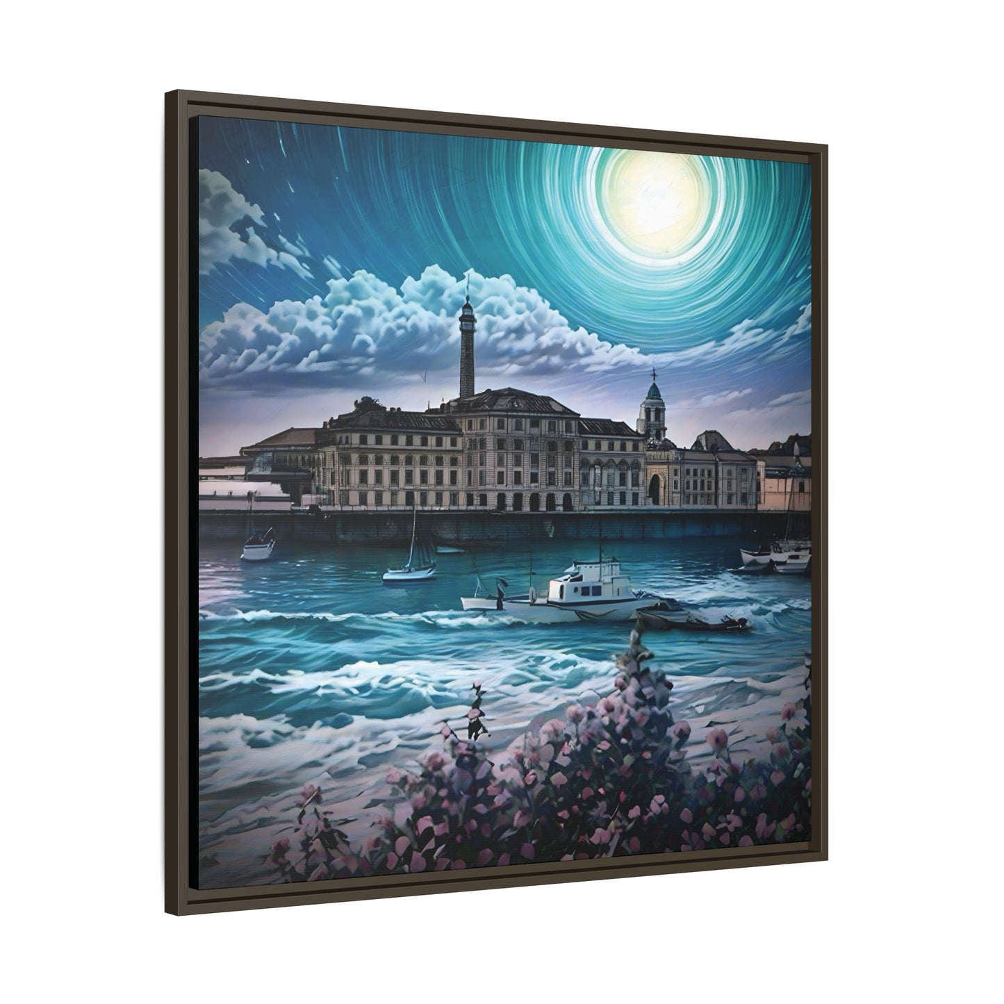 Tides of Time – Royal William Yard by Andrew McCarter - Canvas Print