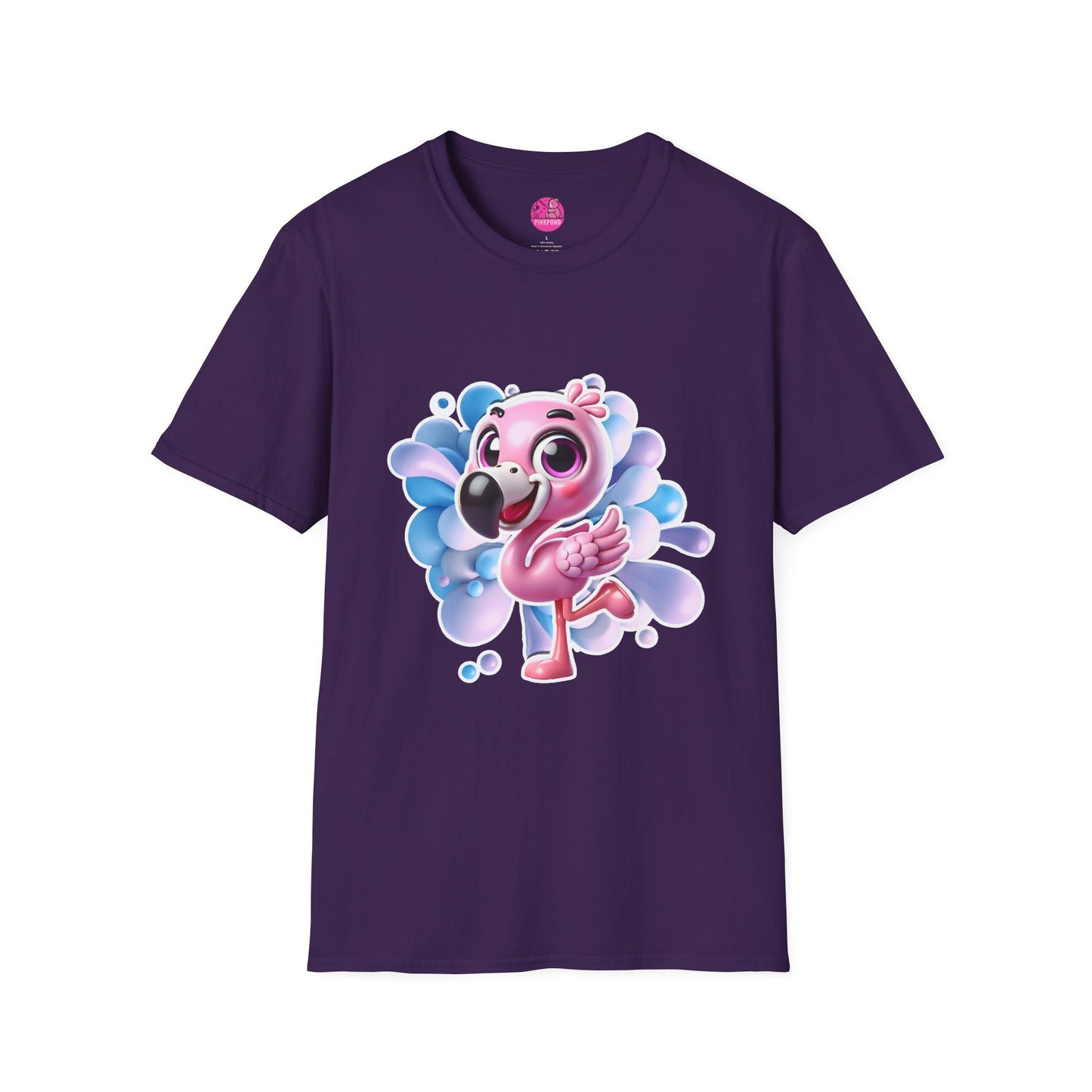 Fun and Colourful Fernando the Flamingo Unisex T-shirt