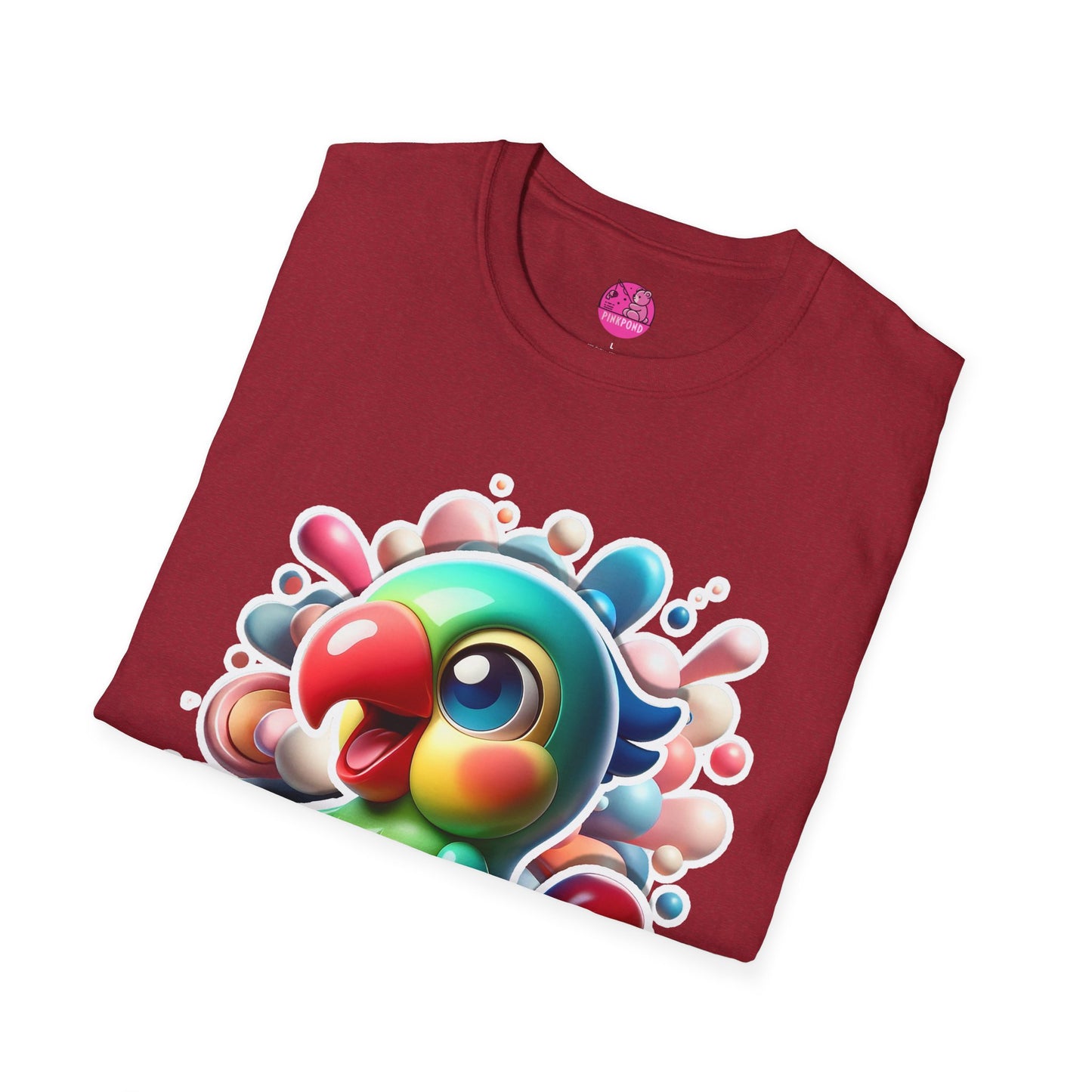 Penelope Parrot - Unisex Softstyle T-Shirt