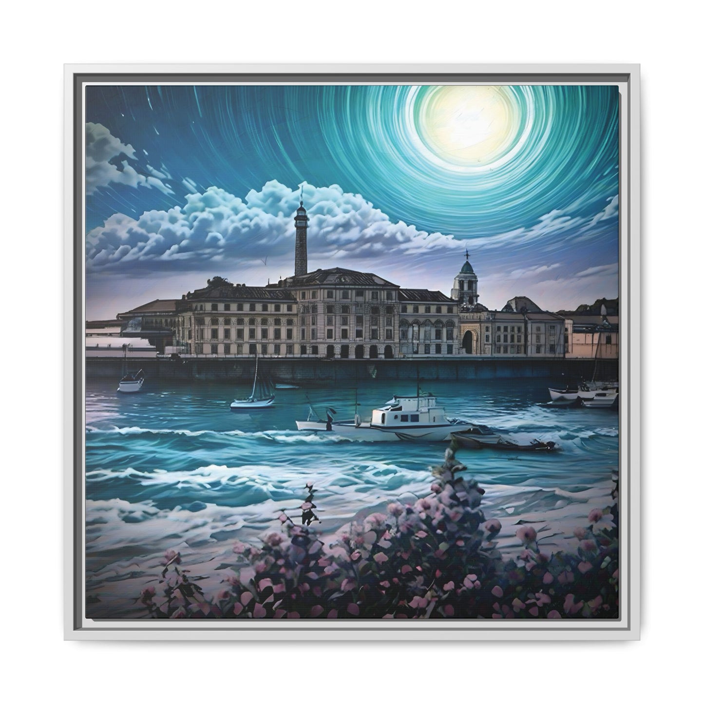 Tides of Time – Royal William Yard by Andrew McCarter - Canvas Print