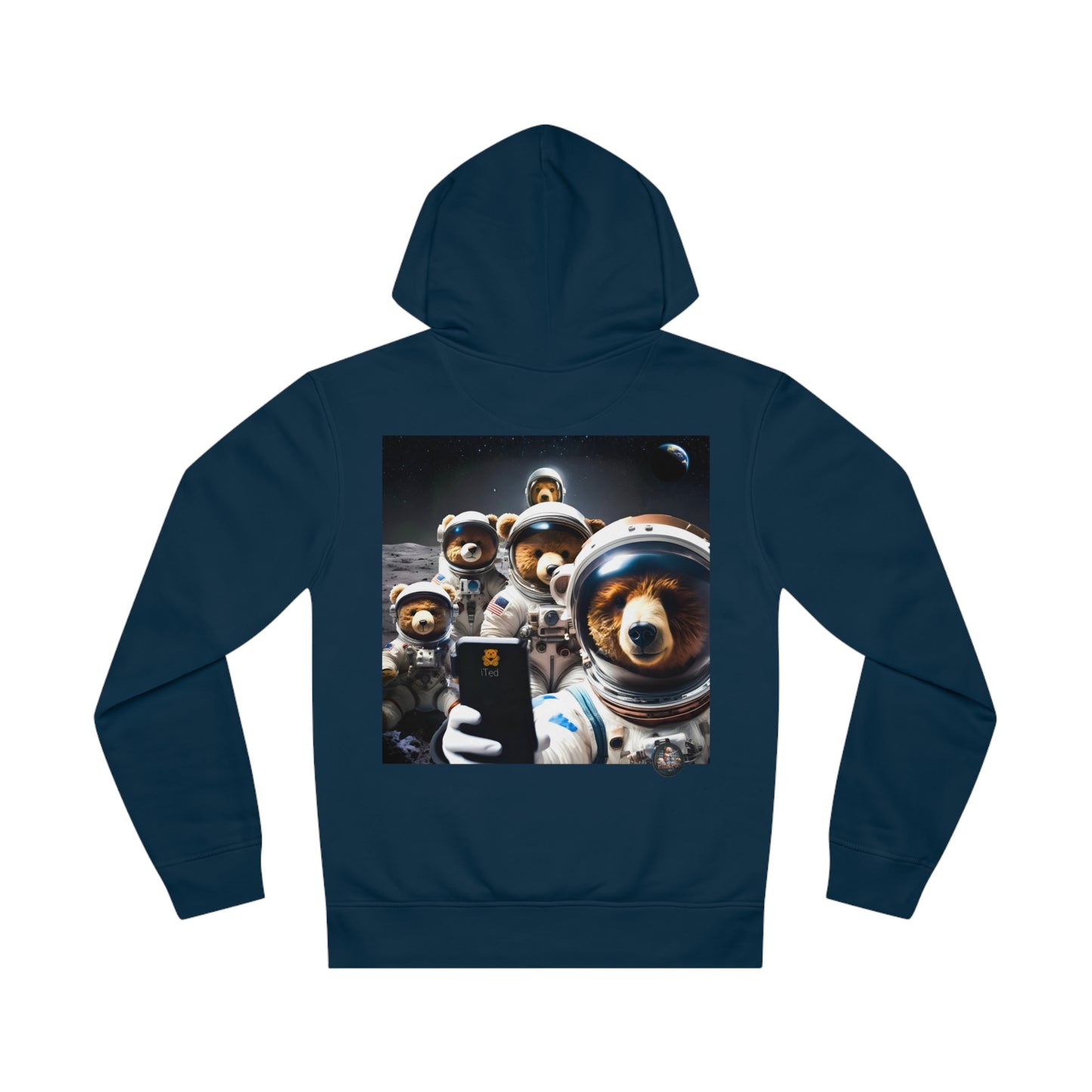 Mooning Bear Selfie Hoodie 🚀🐻 Out of this world… literally