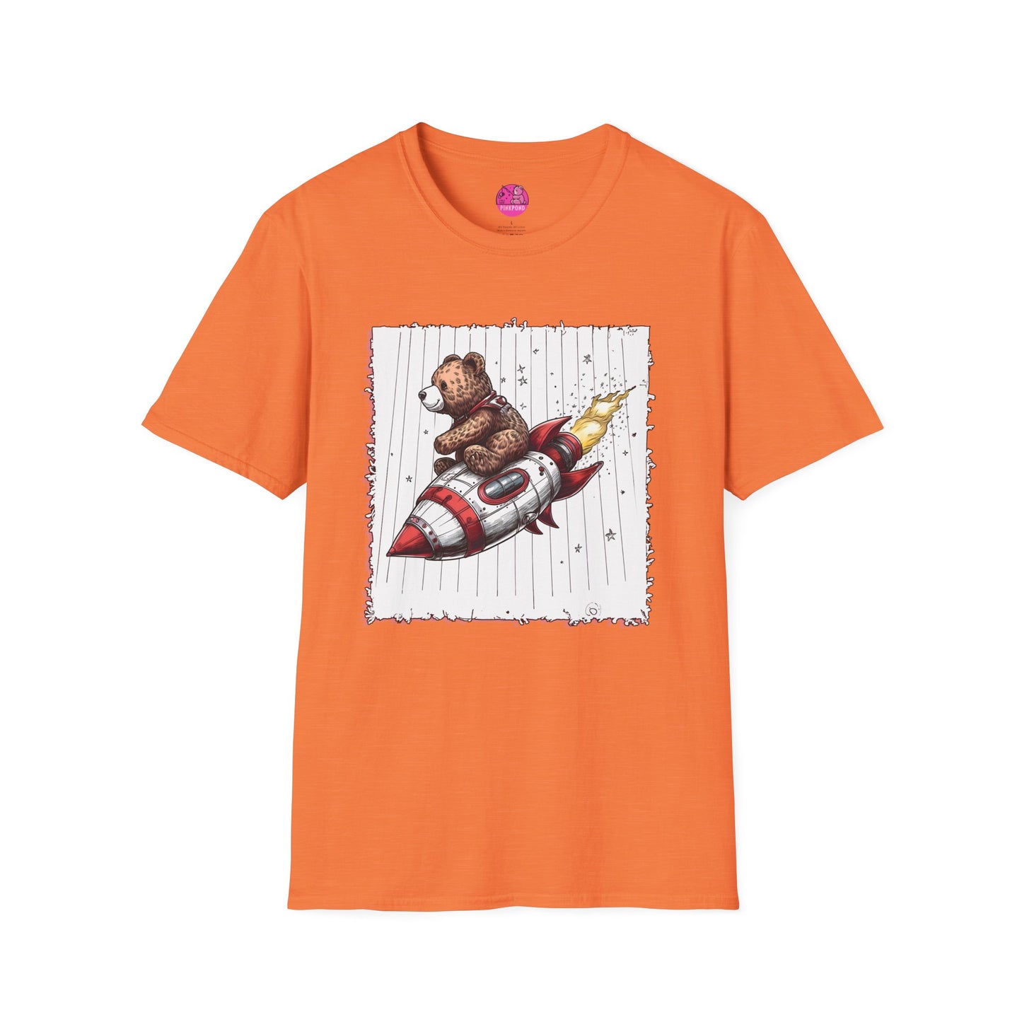 Teddy Bear Rocket Adventure T-Shirt