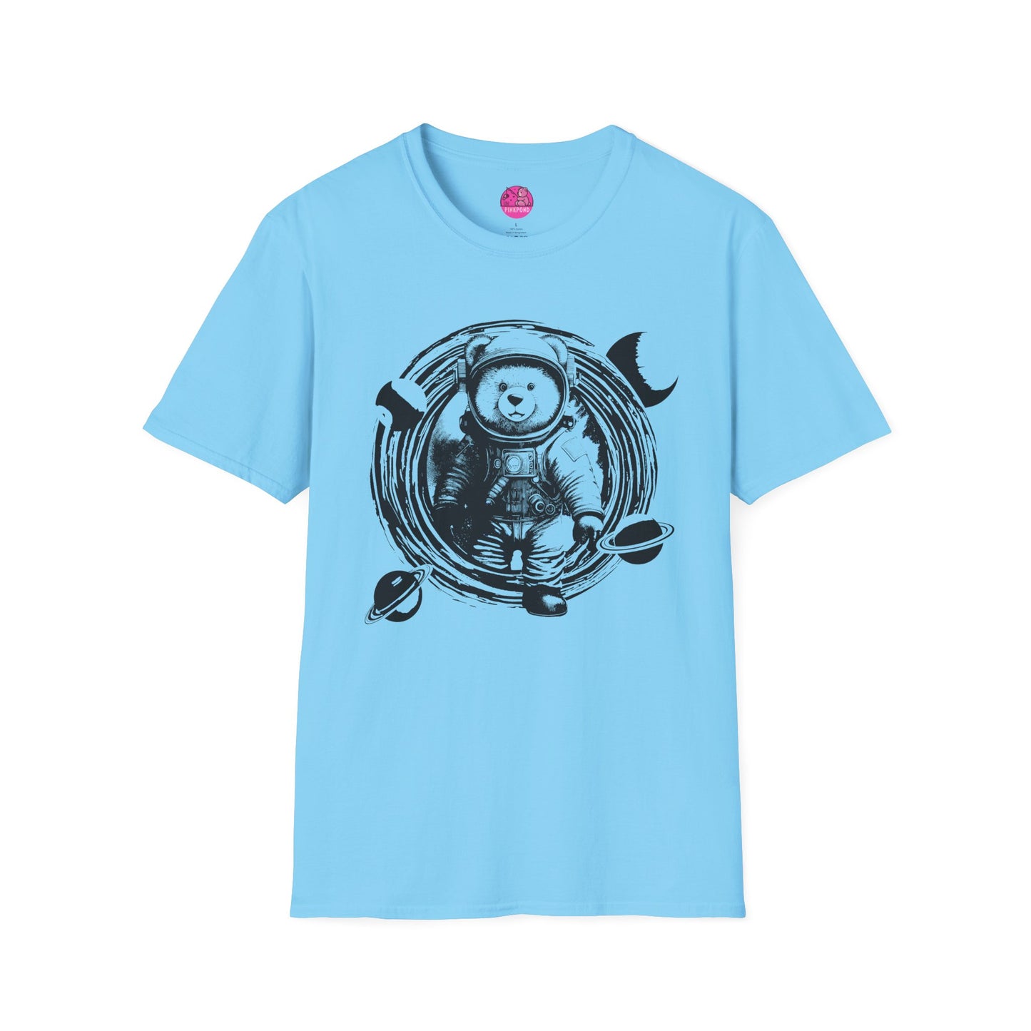 Galactic Explorer Cosmobear T-Shirt - Unisex Softstyle