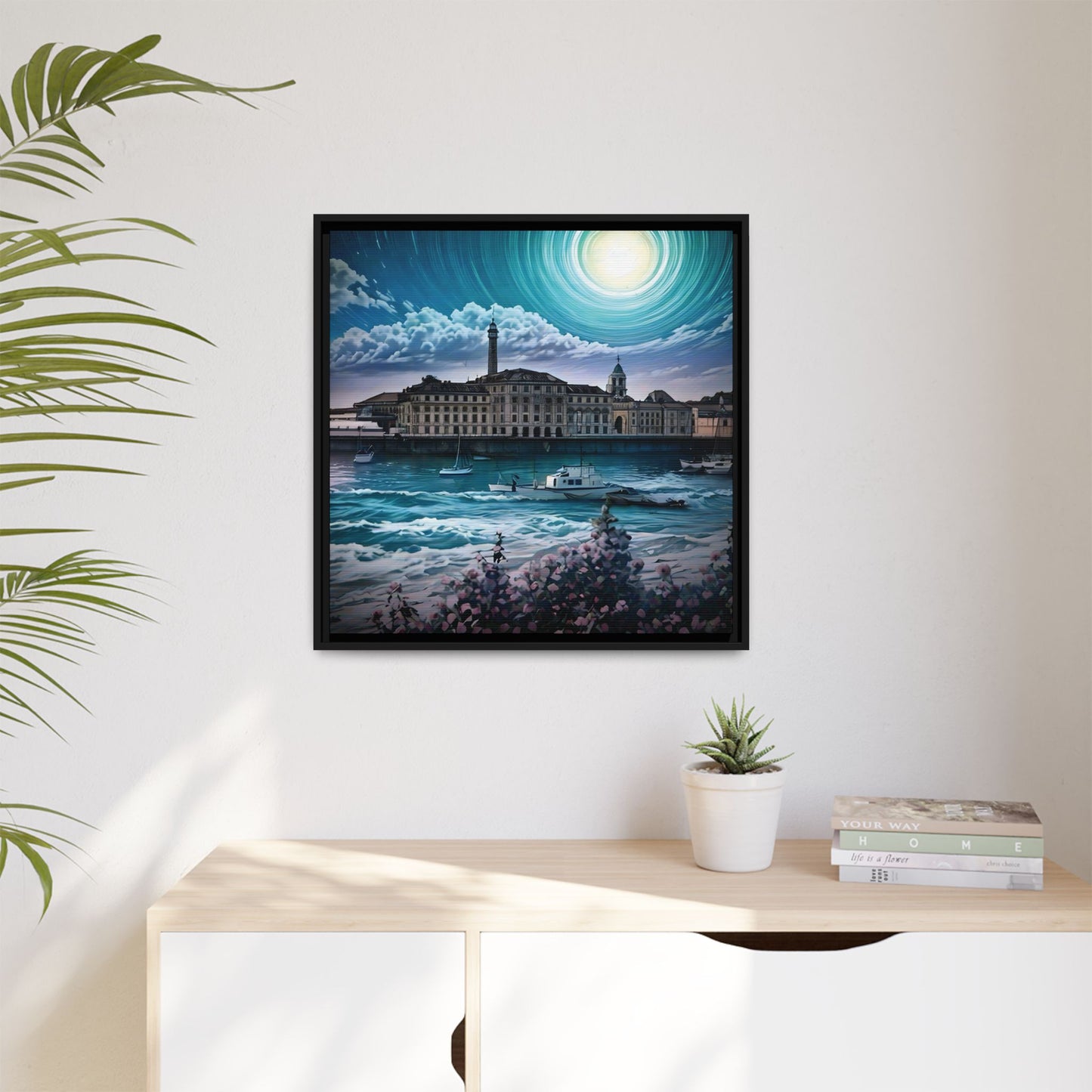Tides of Time – Royal William Yard by Andrew McCarter - Canvas Print